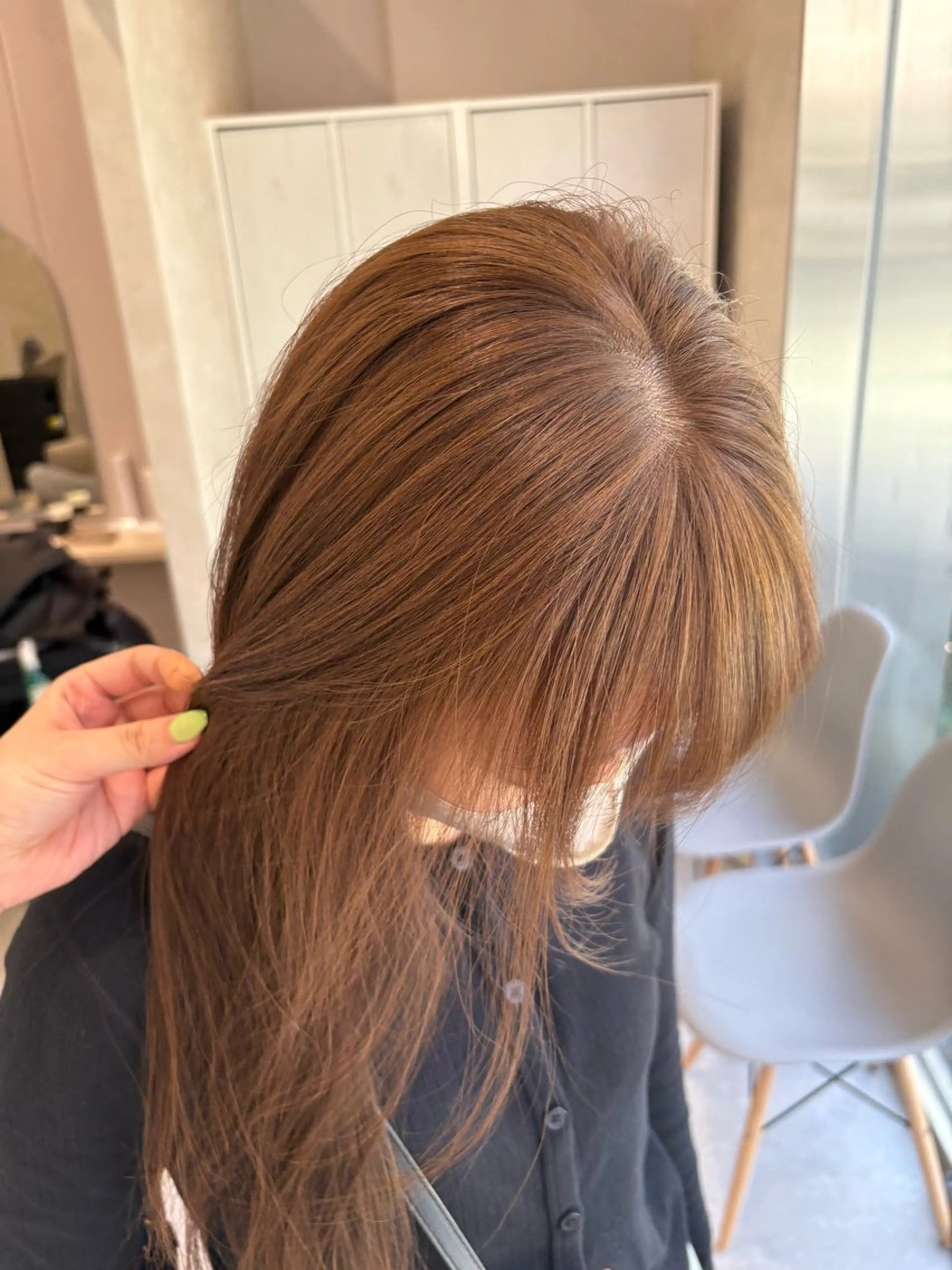 ロング カラー any こころのヘアスタイル