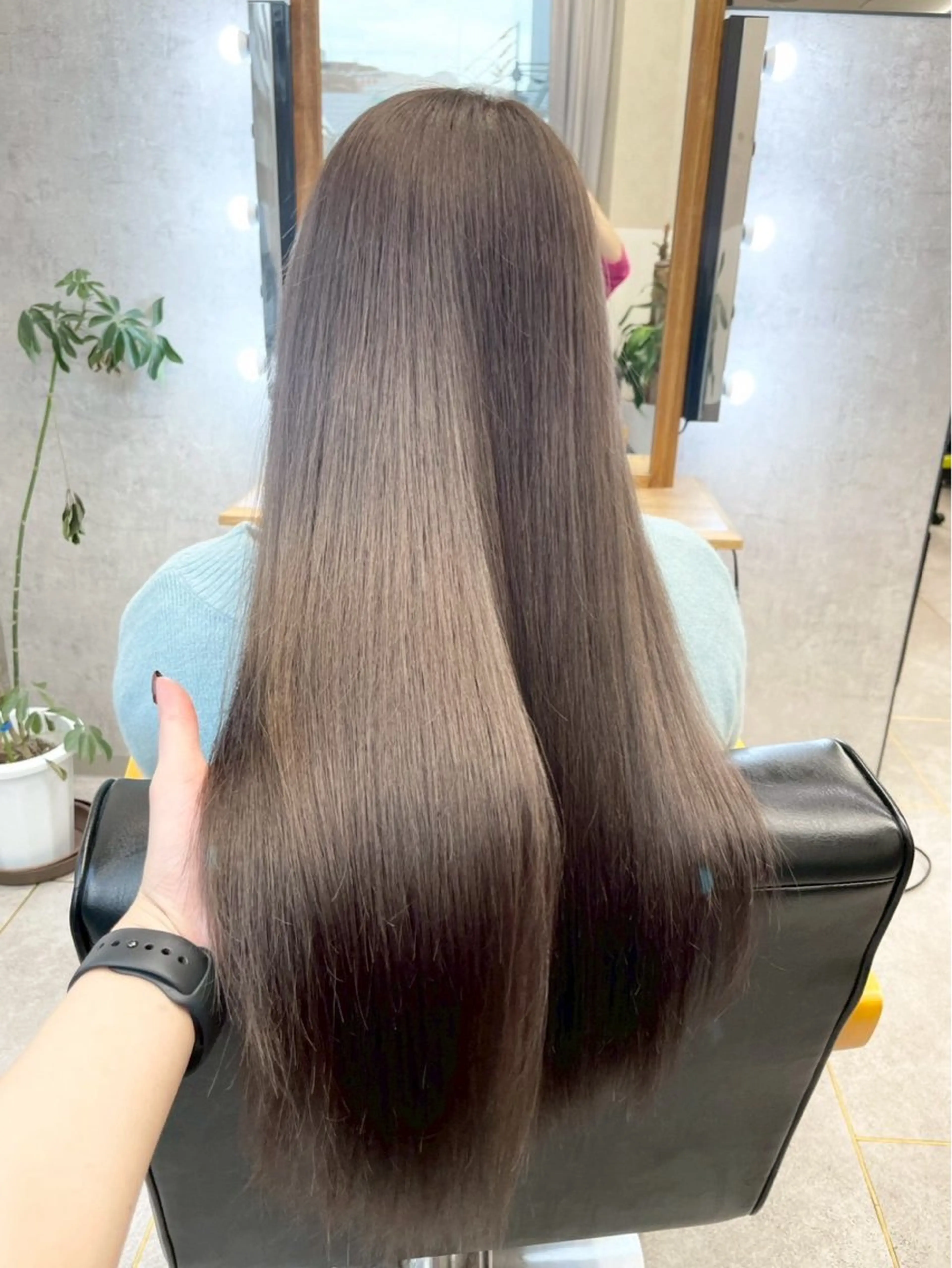 カラー ヘアカラー トリートメント GiseL 博多 ほのかのヘアスタイル