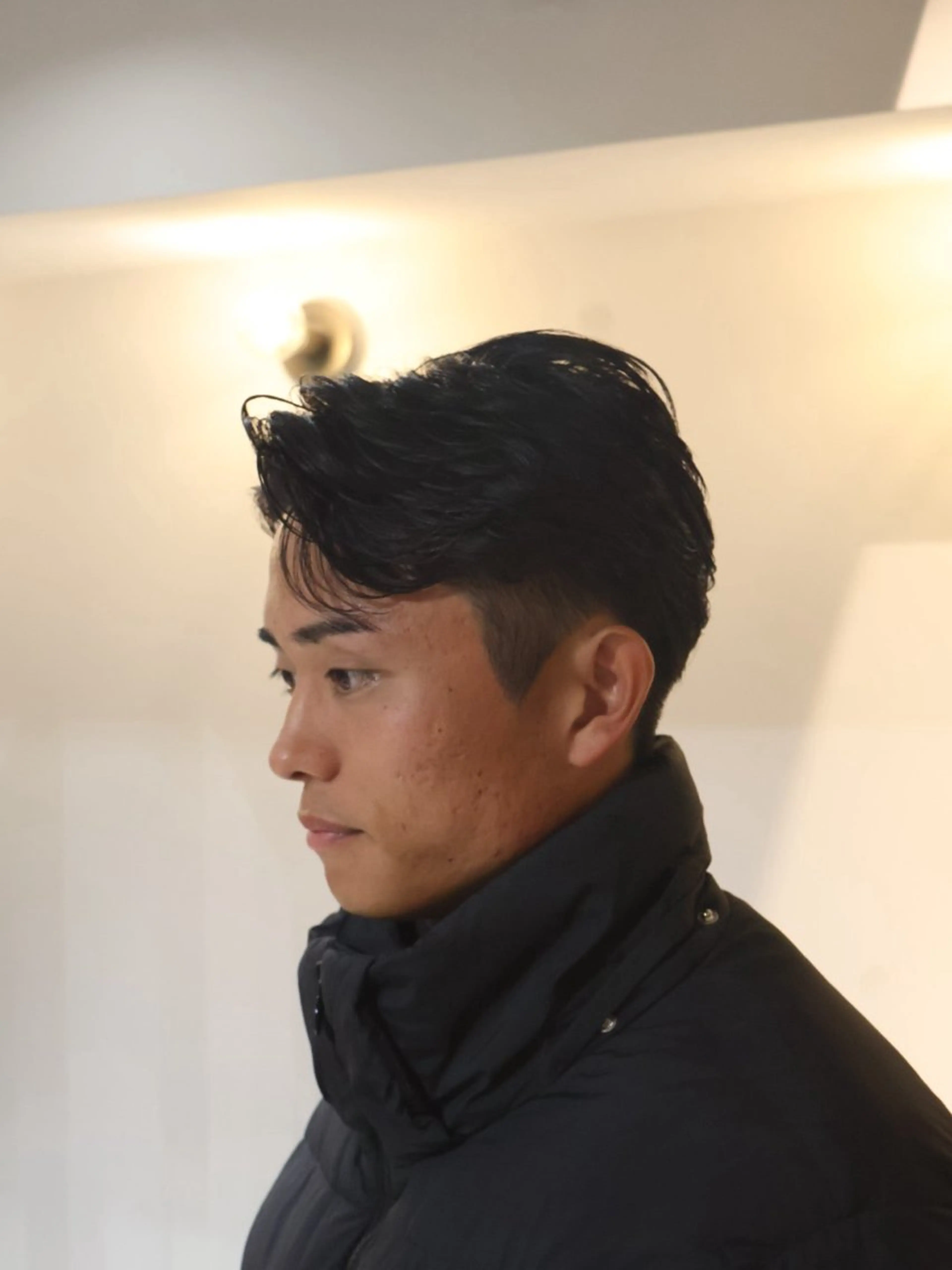 ショート ショートヘア メンズパーマ梅田 ・川副史晶のヘアスタイル