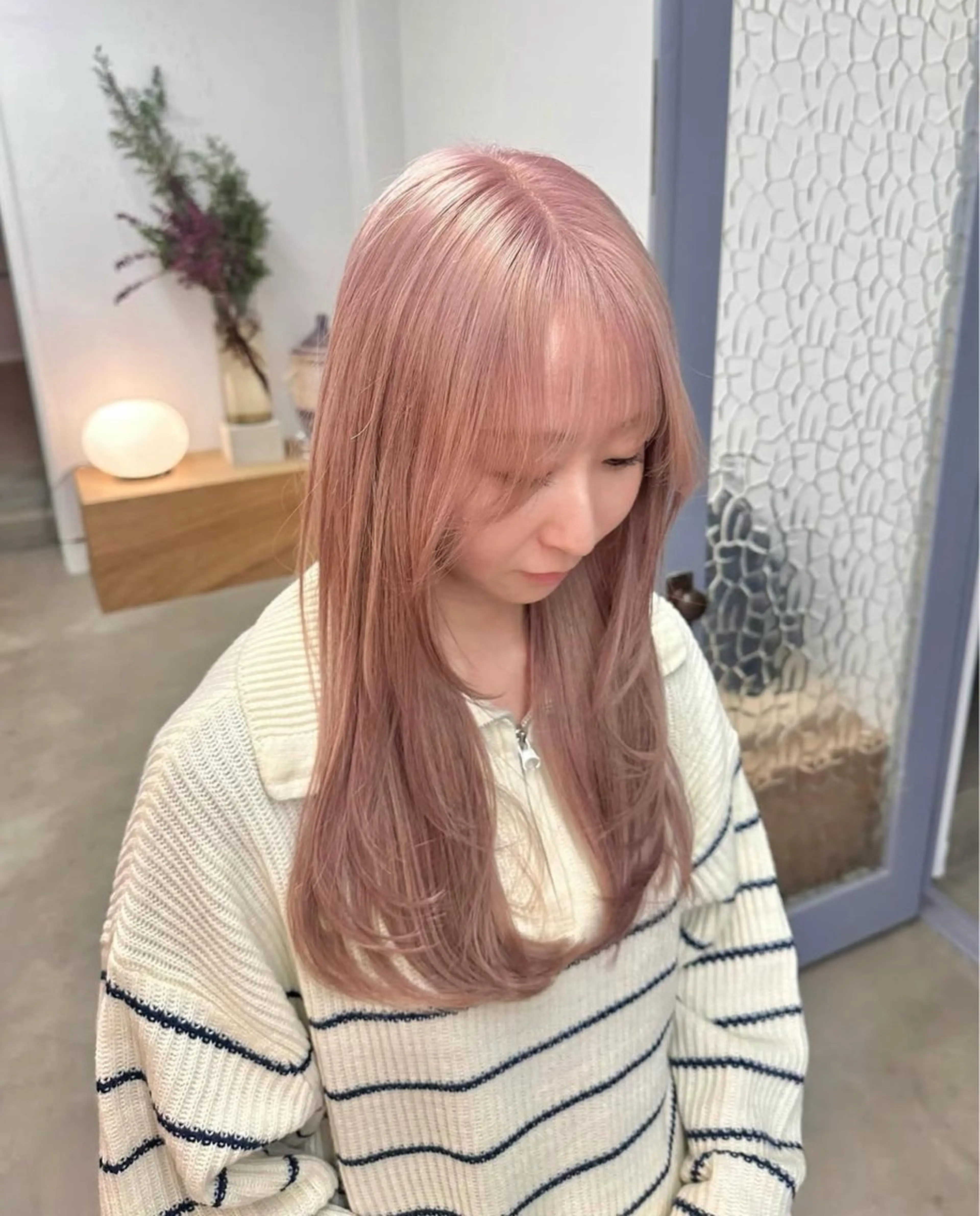 ロング カラー ヘアカラー トリートメント 坂本 圭太朗のヘアスタイル
