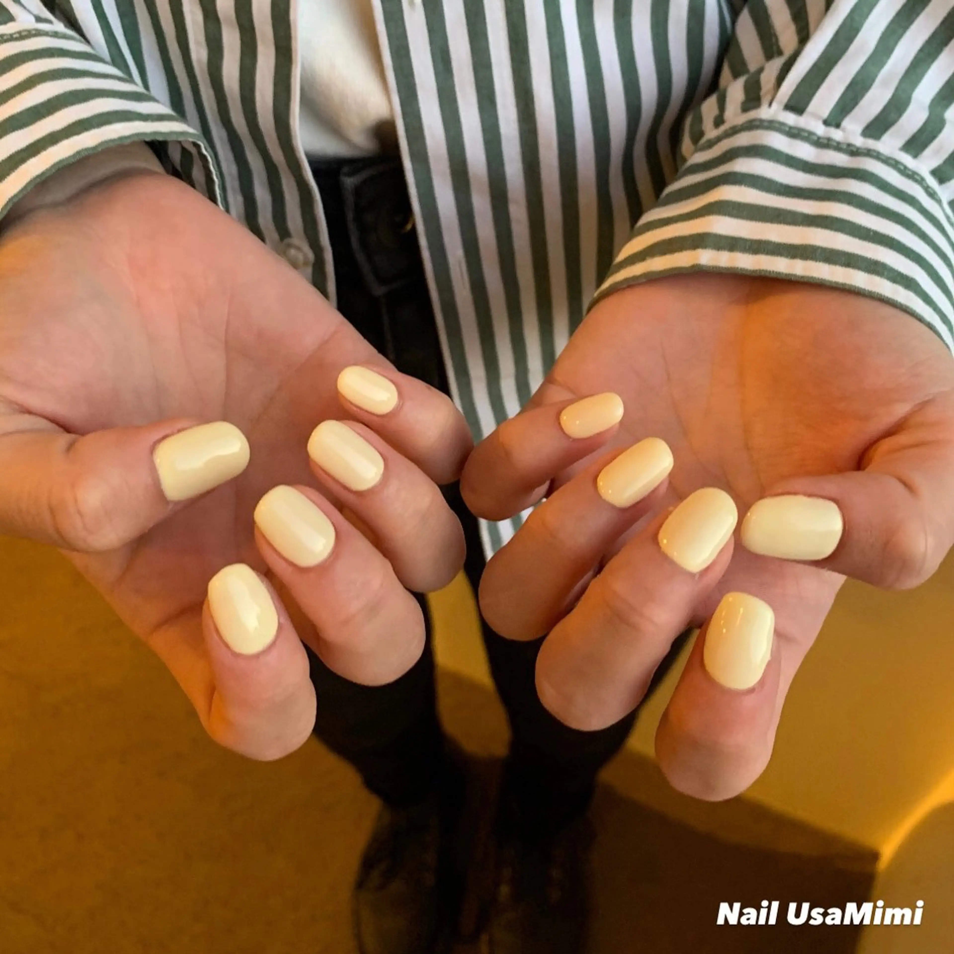 ネイル ジェルネイル マグネットネイル 持ち込み ワンカラーネイル パラジェル 本町ネイルNail UsaMimiのネイルデザイン