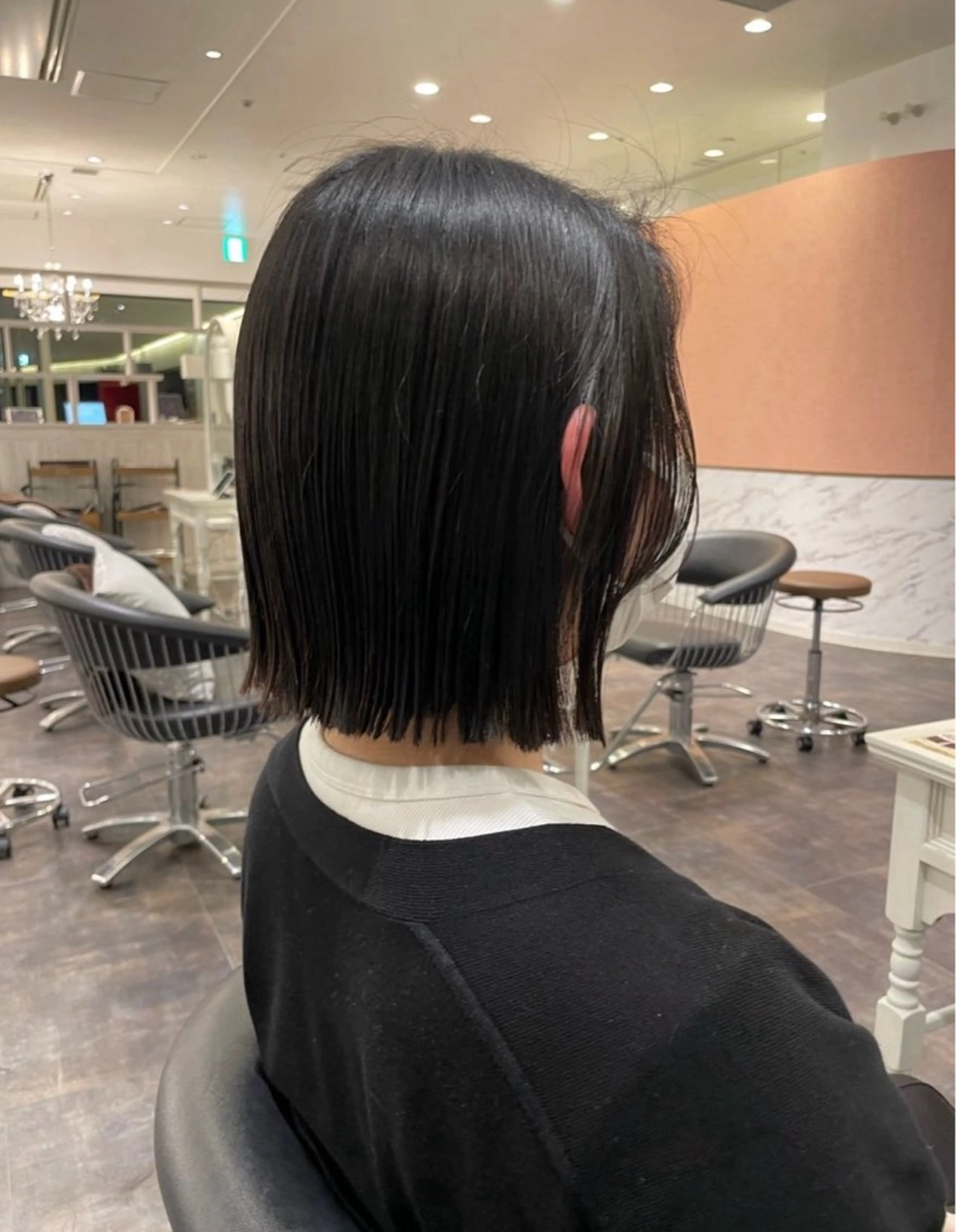ミディアム カットモデル 募集中✨武田夏帆のヘアスタイル