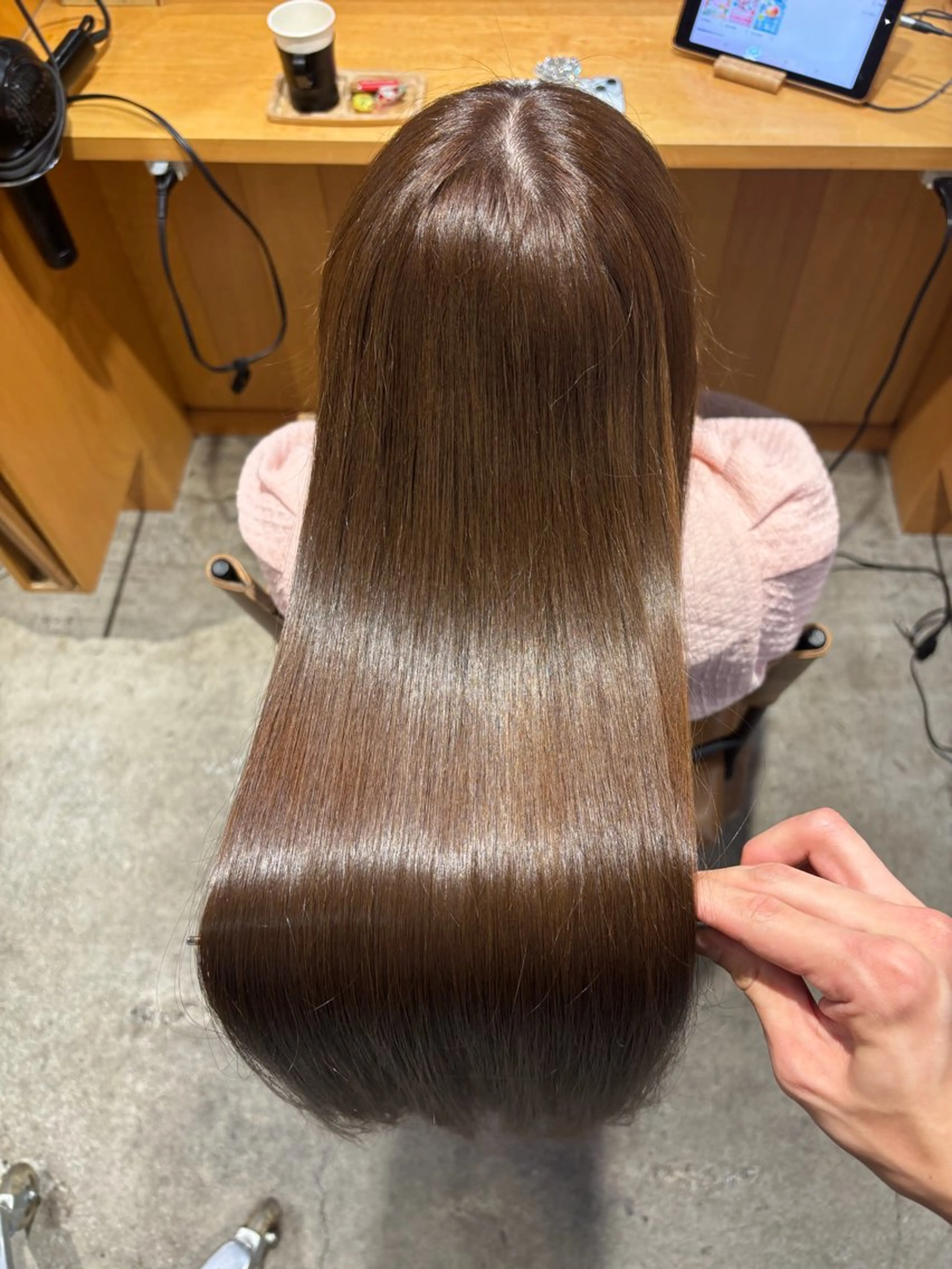 ロング カット ヘアカラー トリートメント 【Amphi Tokyo】宮原のヘアスタイル