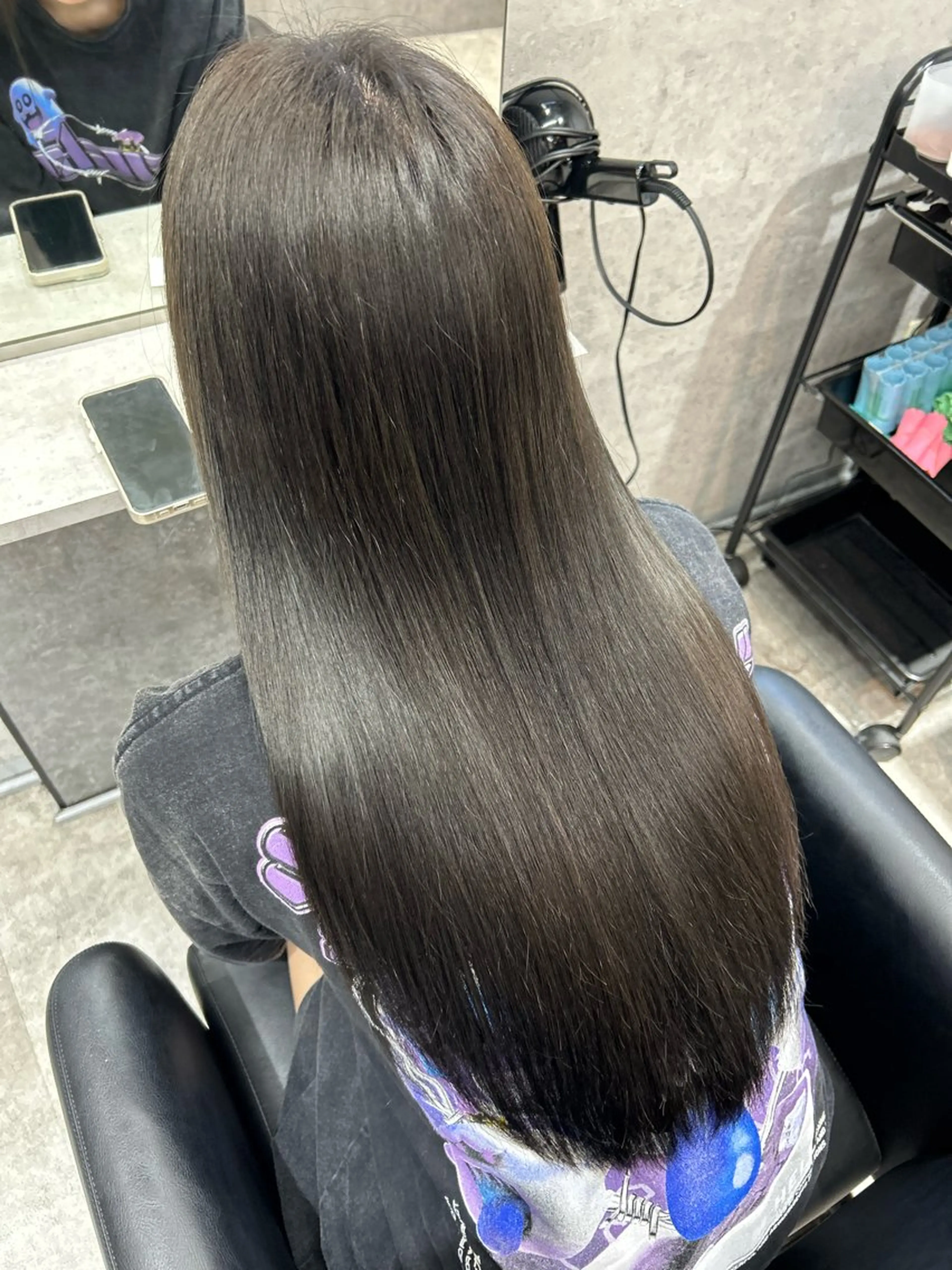 ロング カラー カット ヘアカラー トリートメント 外国人風ヘア/ 髪質改善/ayacaのヘアスタイル