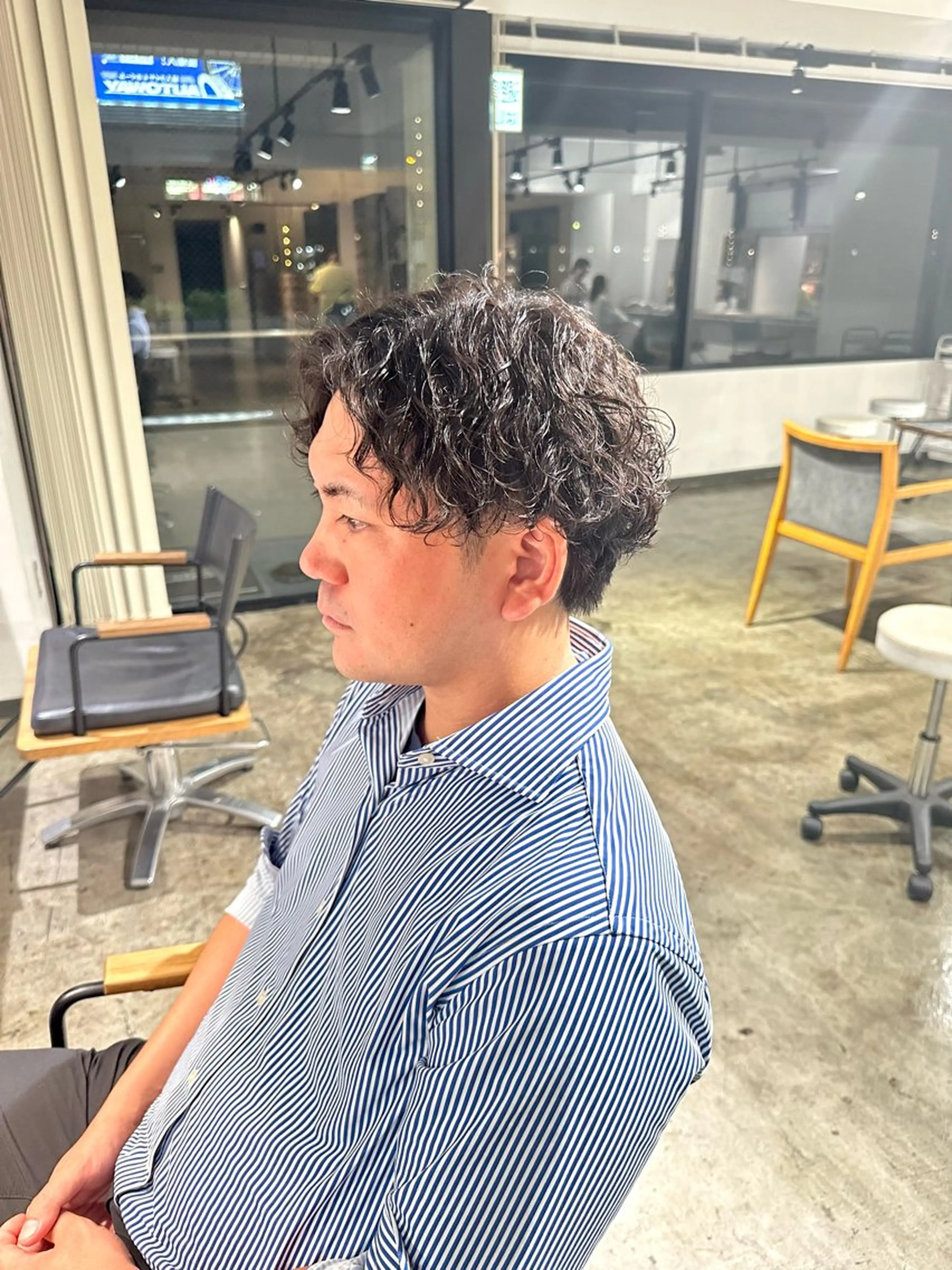 メンズ マッシュ メンズパーマ メンズツイストパーマ 波巻きパーマ ツイストパーマ カット ヘアカラー パーマ トリートメント 骨格補正施術/メンズ 専門美容師/YUYAのヘアスタイル