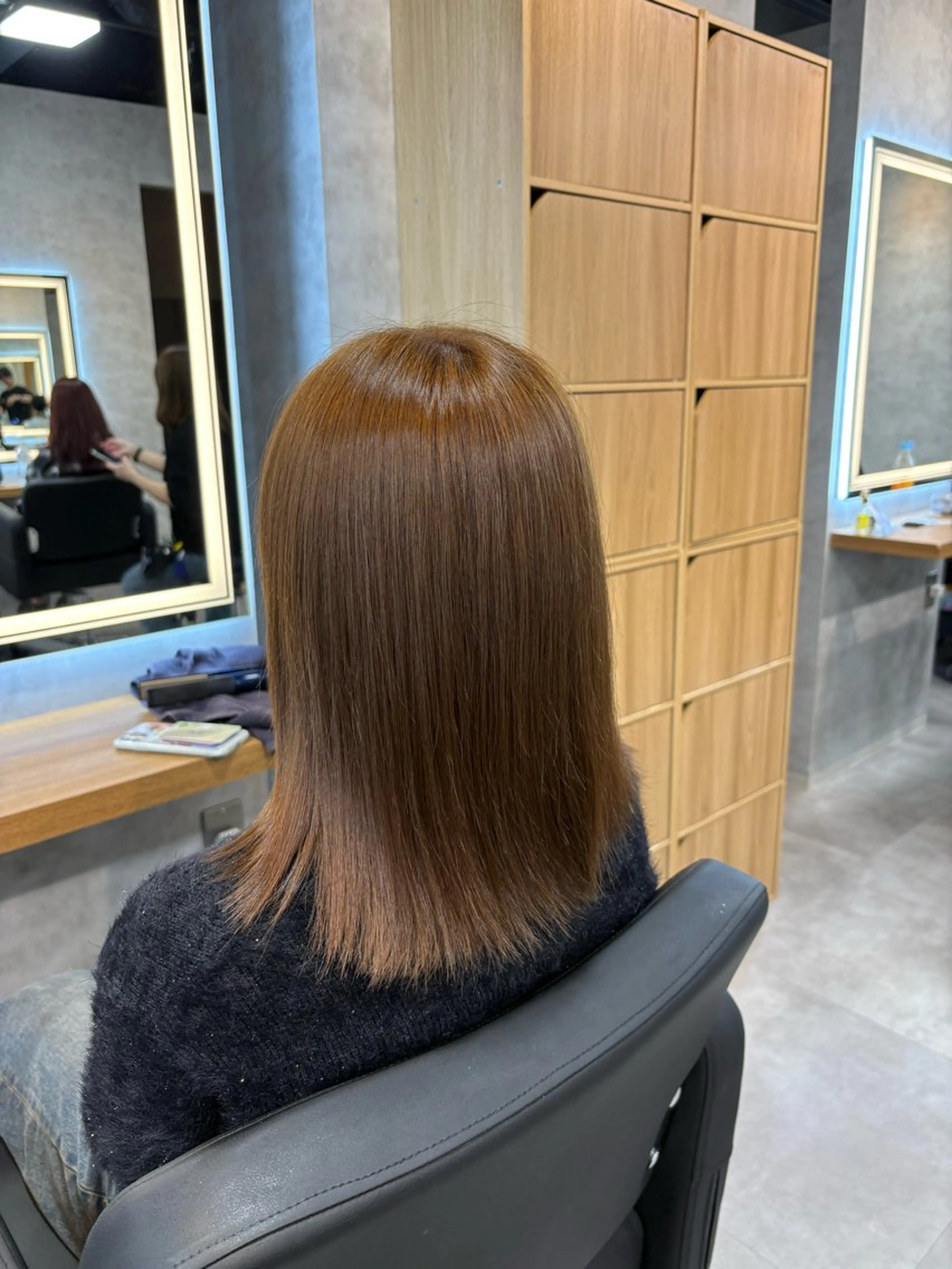 セミロング カラー ヘアカラー 神谷勇太/ 札幌透明感カラー特化のヘアスタイル