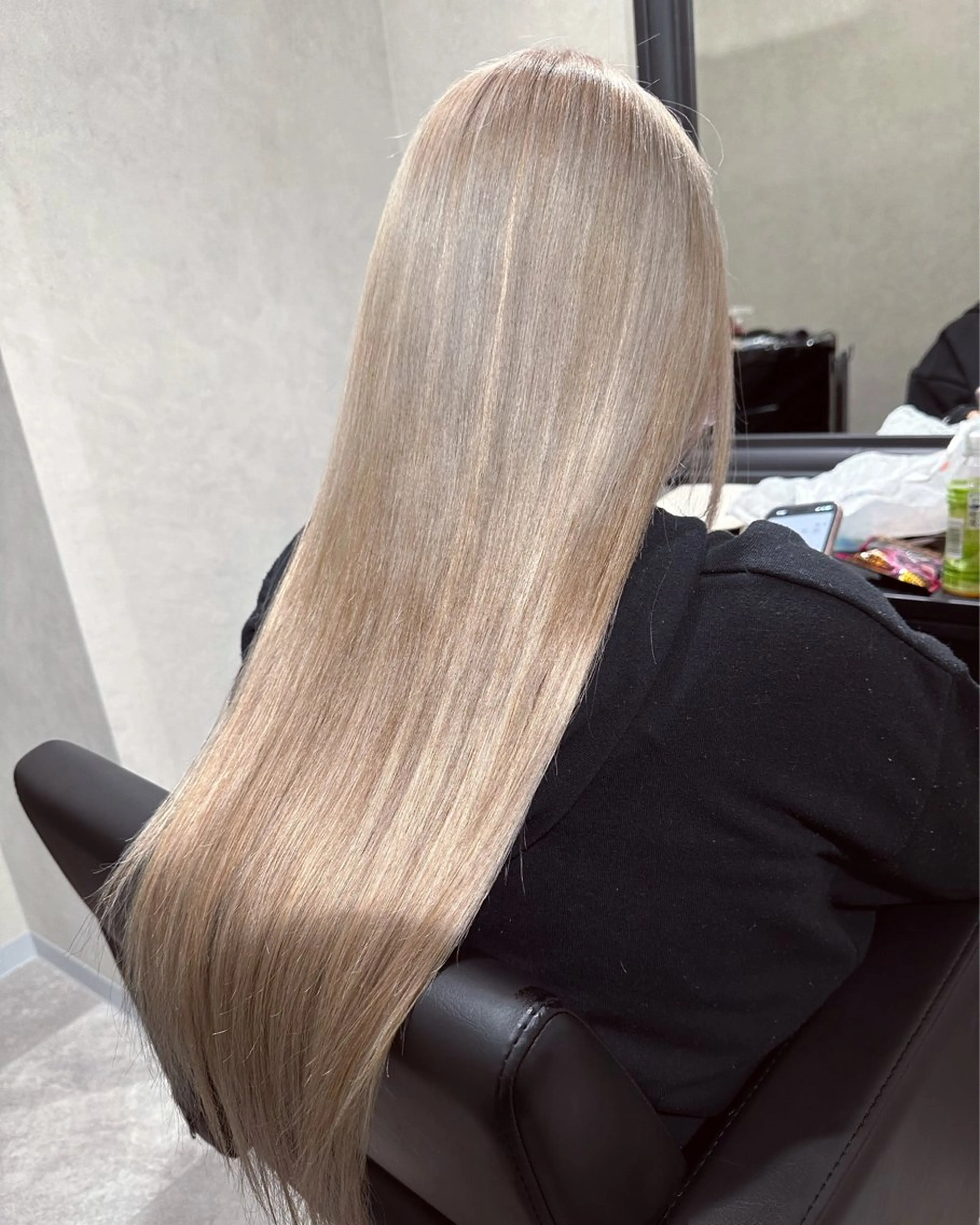 ロング カラー シールエクステ エクステ ヘアカラー トリートメント エクステ シシド ユウスケ Aceのヘアスタイル