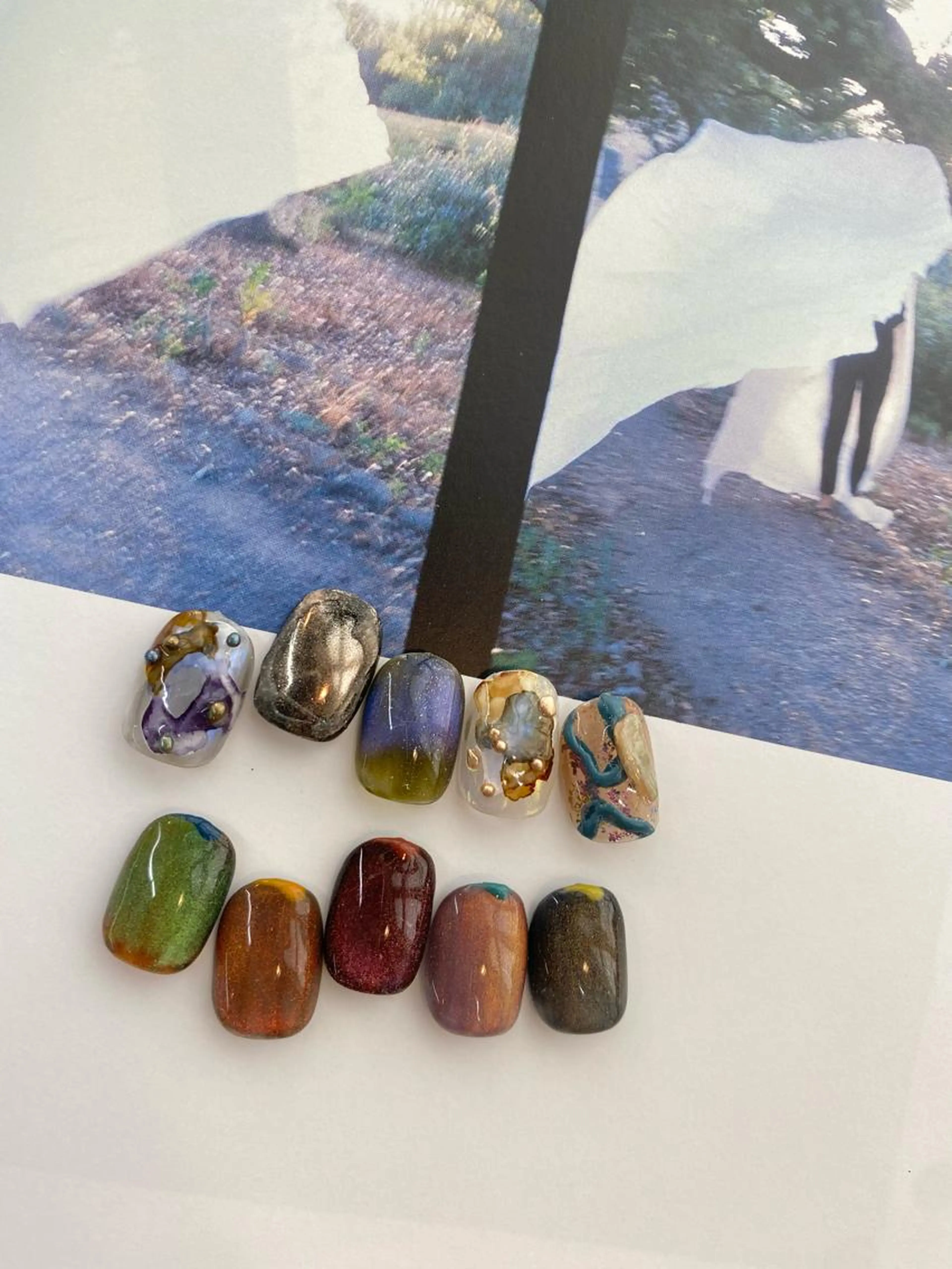 ❤︎【持ち込み可】10本フルアートdesign（オフなし）❤︎の写真