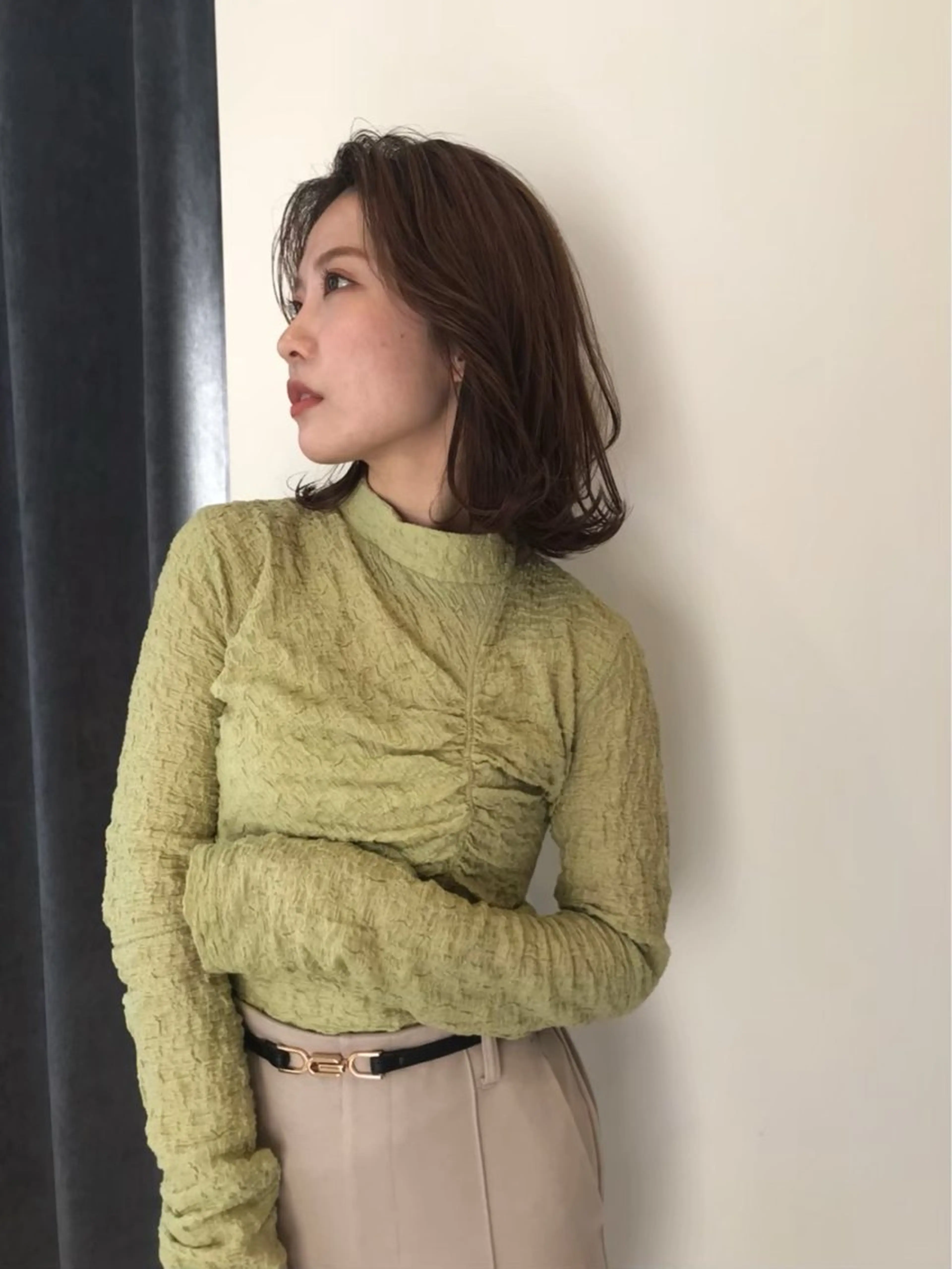 カラー 久保 佑真のヘアスタイル