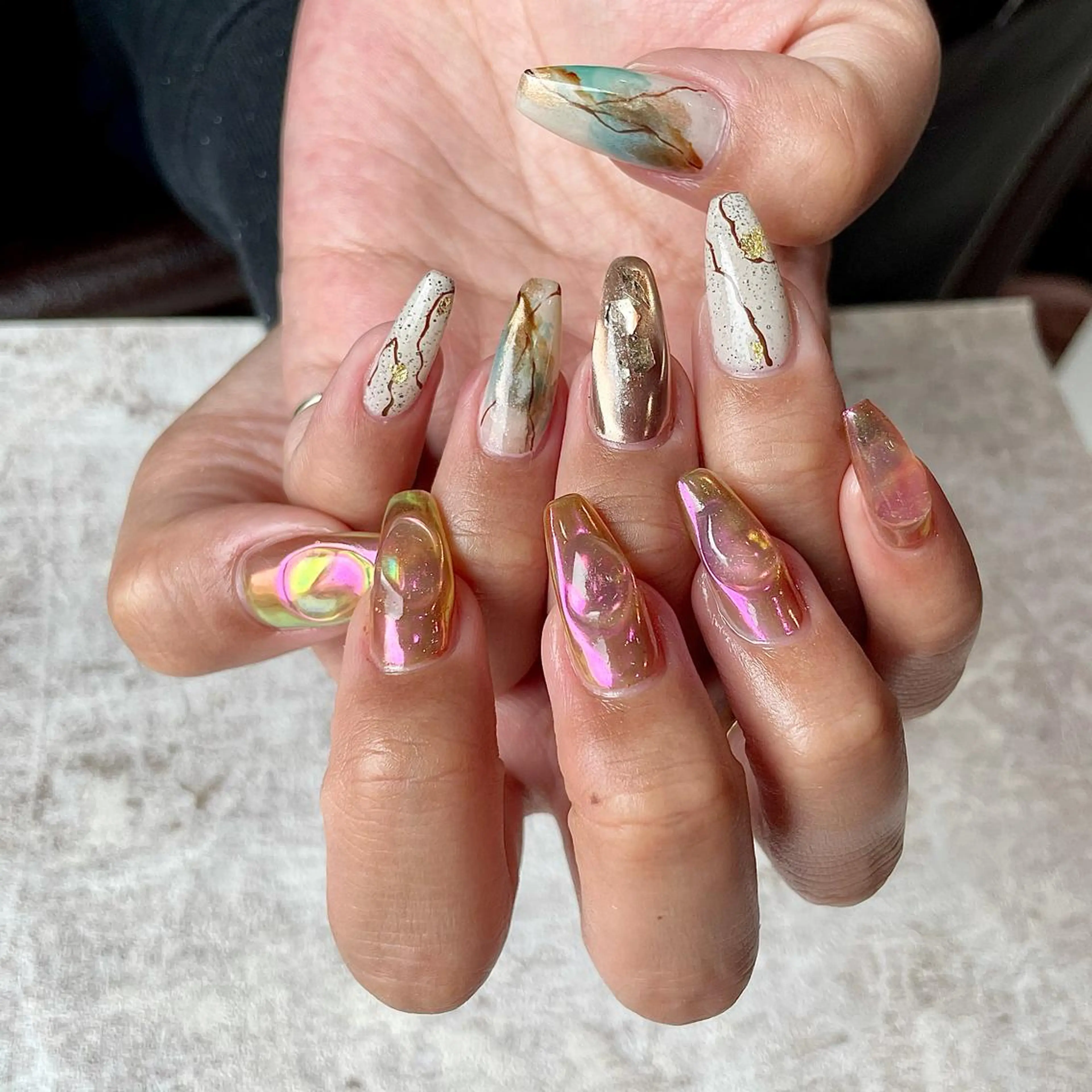 ネイル Allure小山店 後藤文香のネイルデザイン