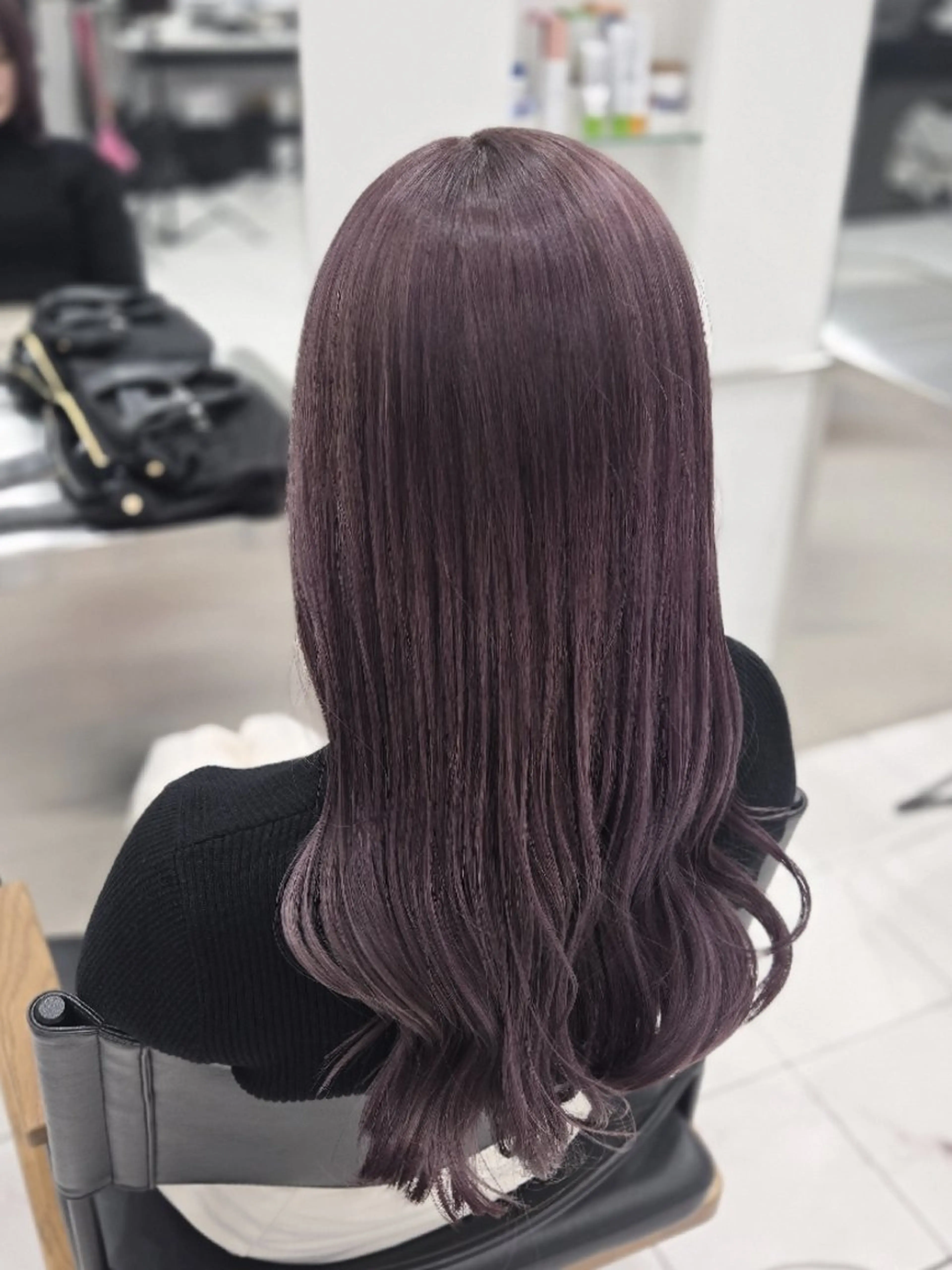 ロング カラー 近藤 菜々美のヘアスタイル