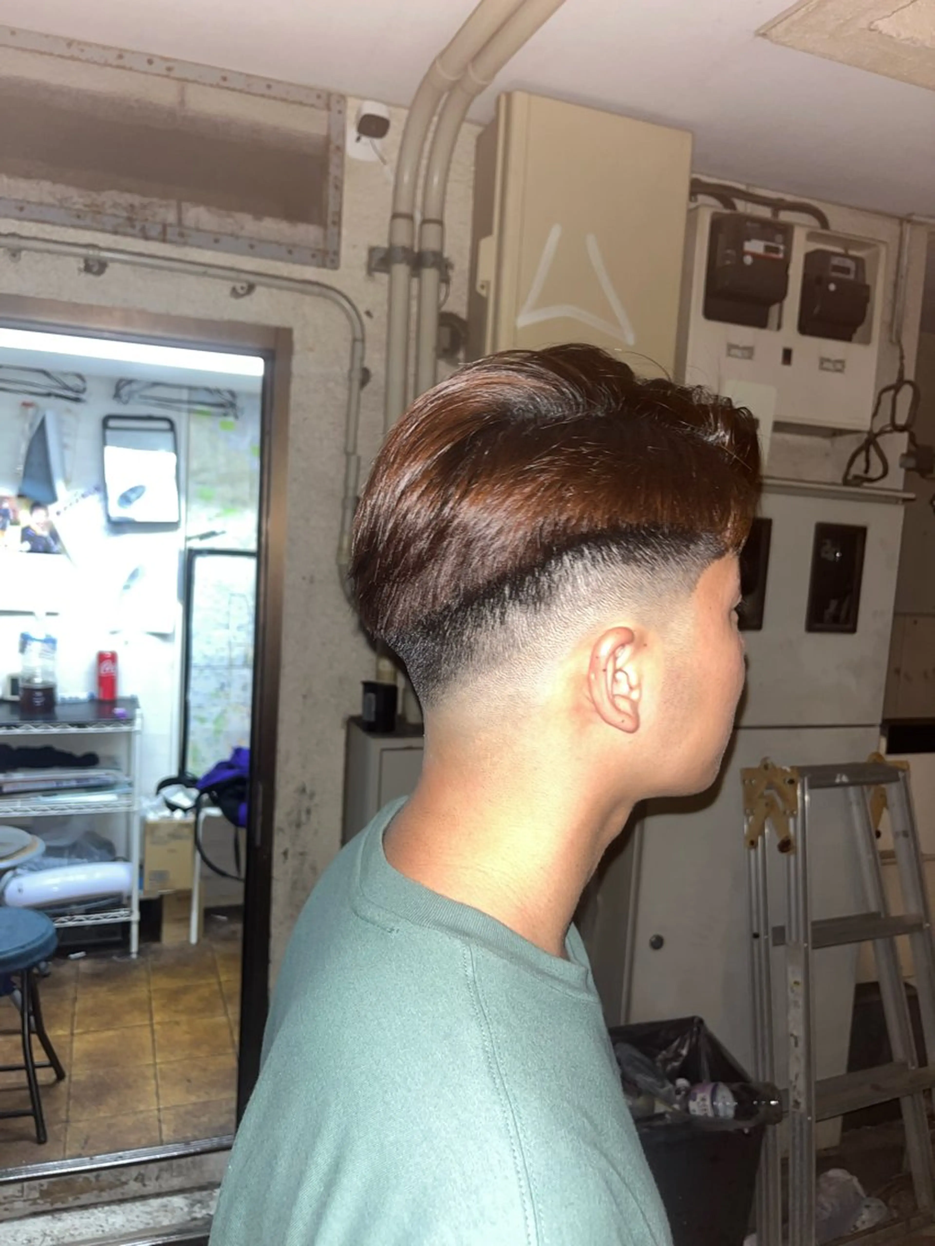 ミディアム メンズ レイヘア コウキのヘアスタイル