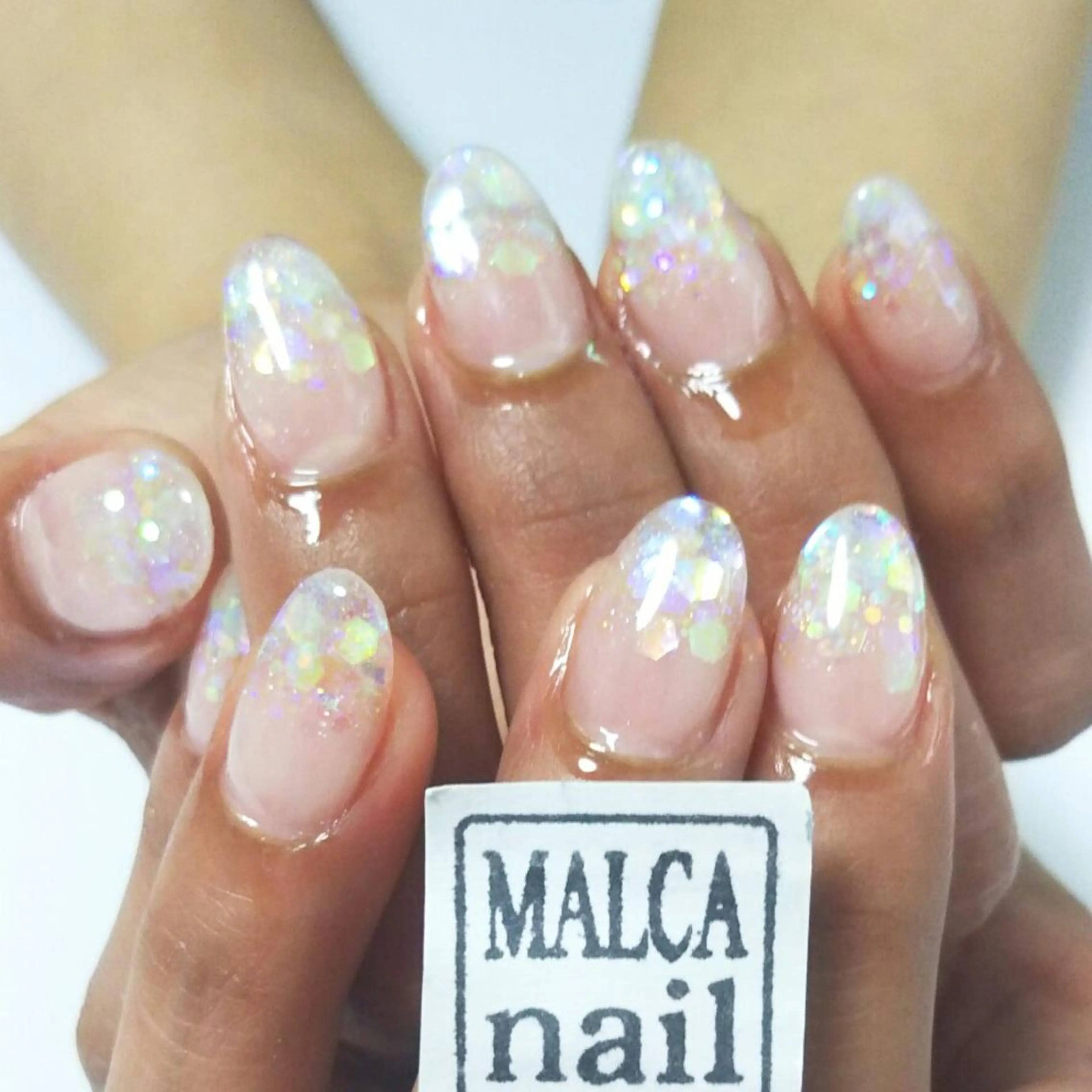 ネイル キラキラネイル スカルプネイル MALCAnail(マルカネイル)所属・荒木 莉奈のネイルデザイン