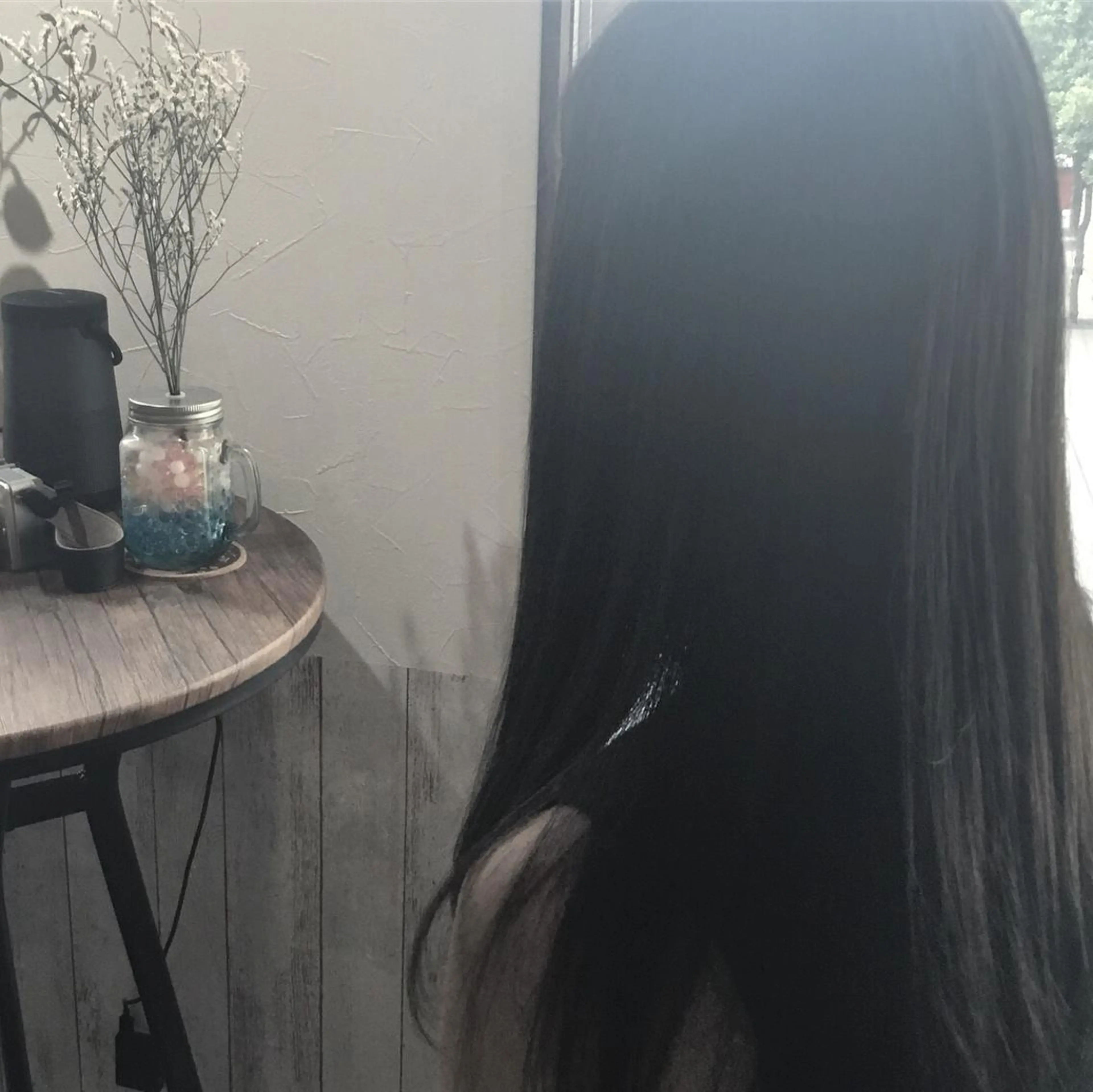 ロング カラー 金崎 新吾のヘアスタイル