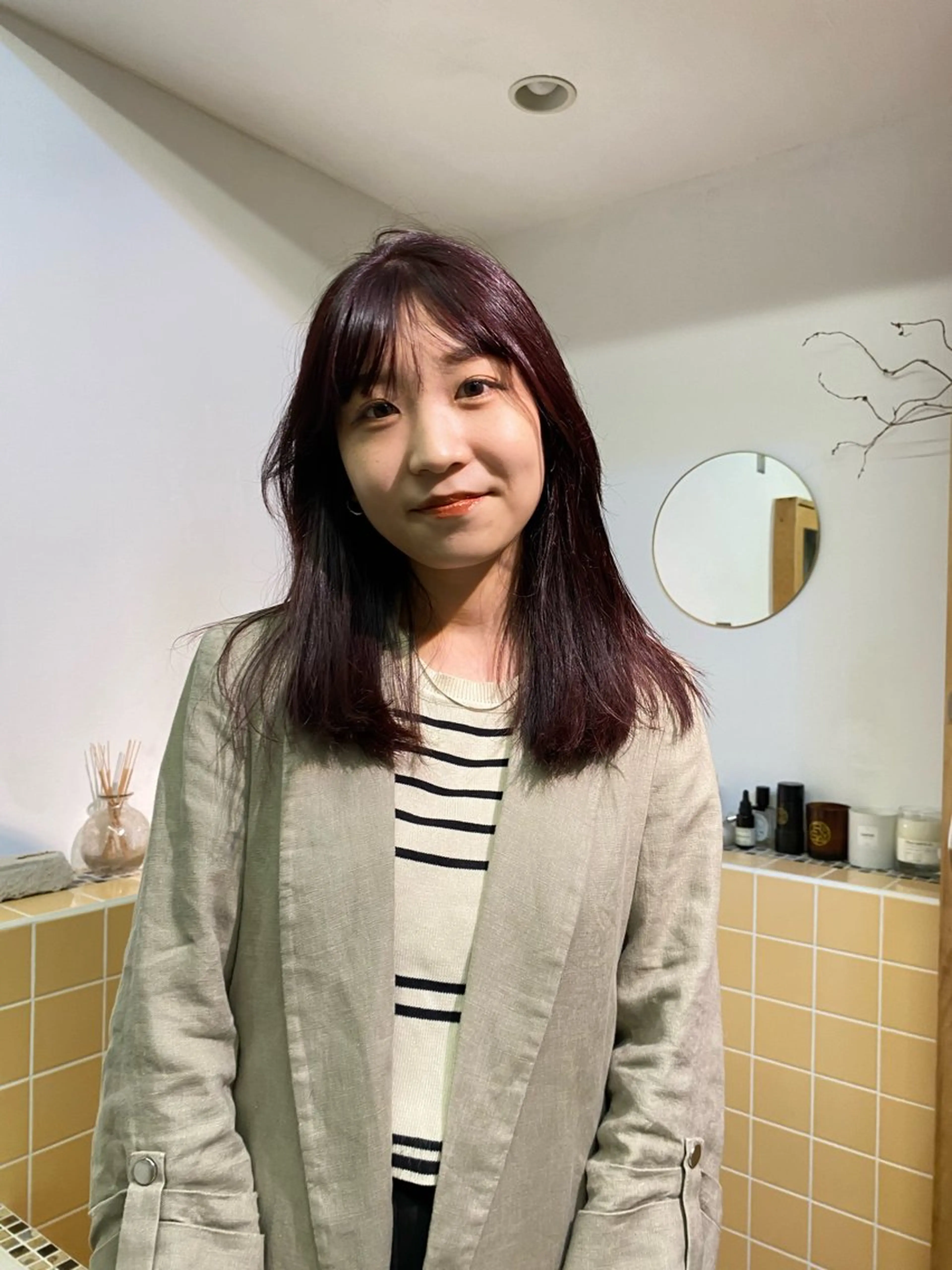 カラー ヘアカラー iroha/ n.w.h🎀のヘアスタイル