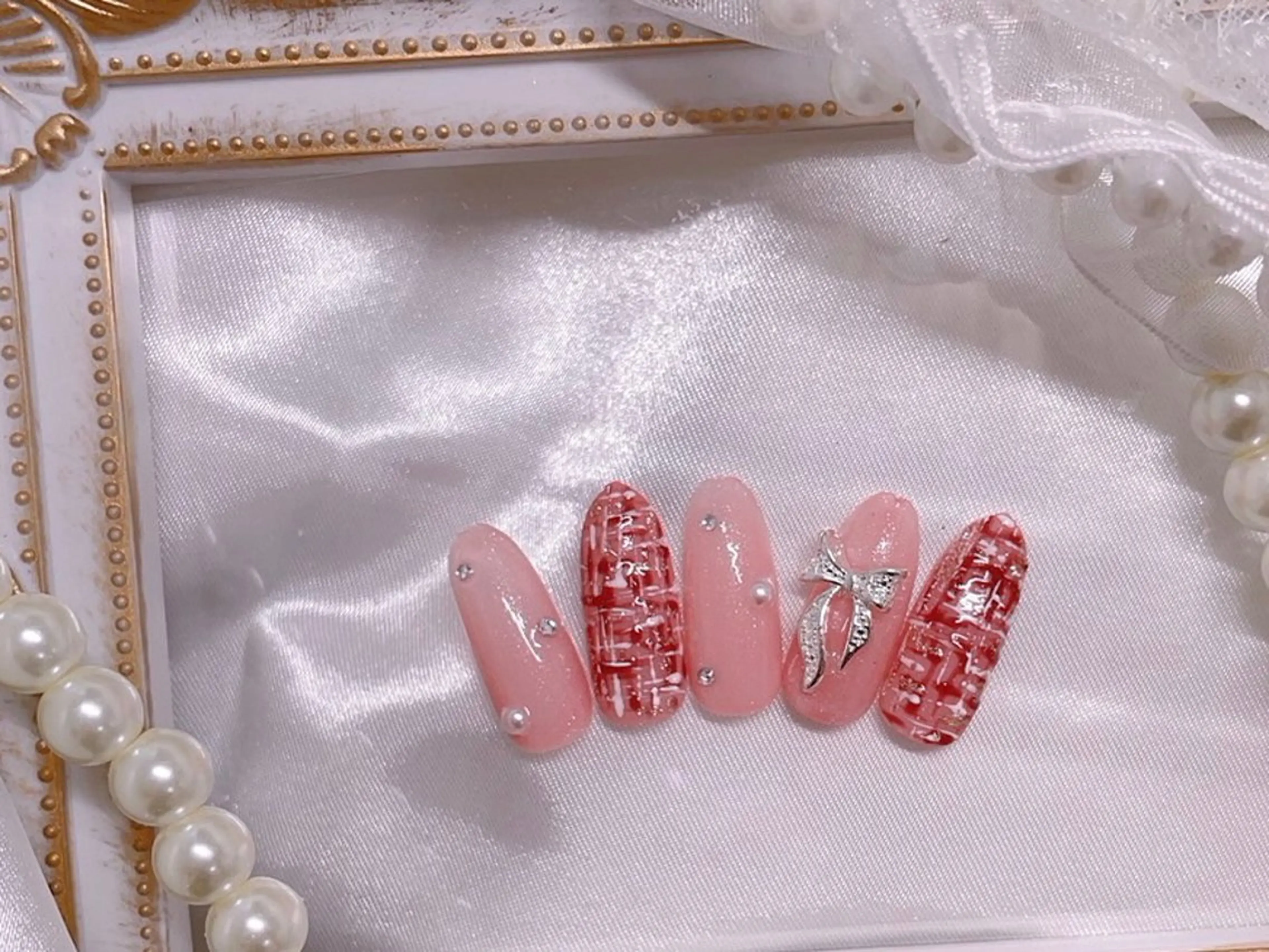 ネイル ハンドネイル 悦田joieange 京橋店のネイルデザイン