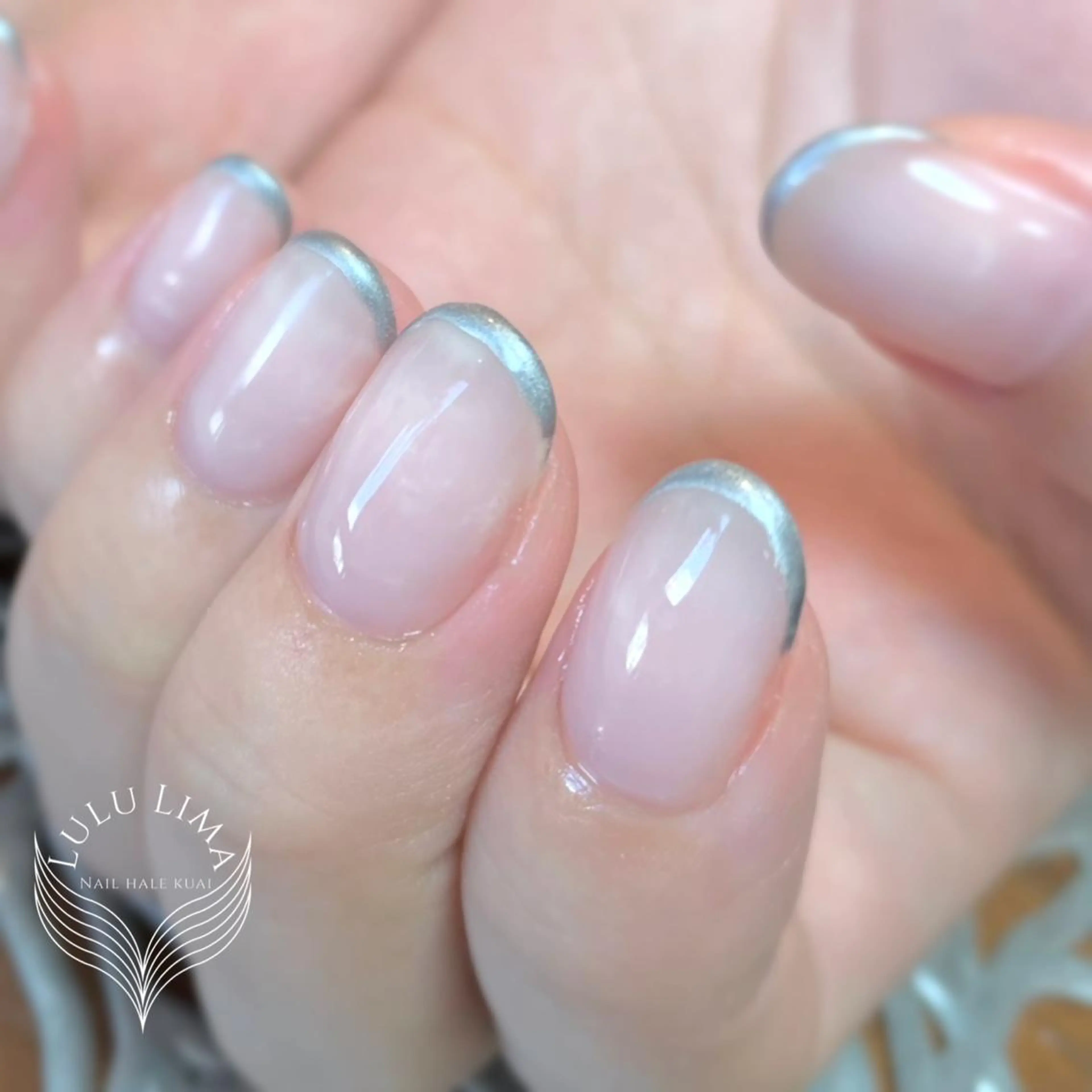 ネイル フレンチネイル ハンドネイル フットネイル ハンドケア LULU LIMAのネイルデザイン