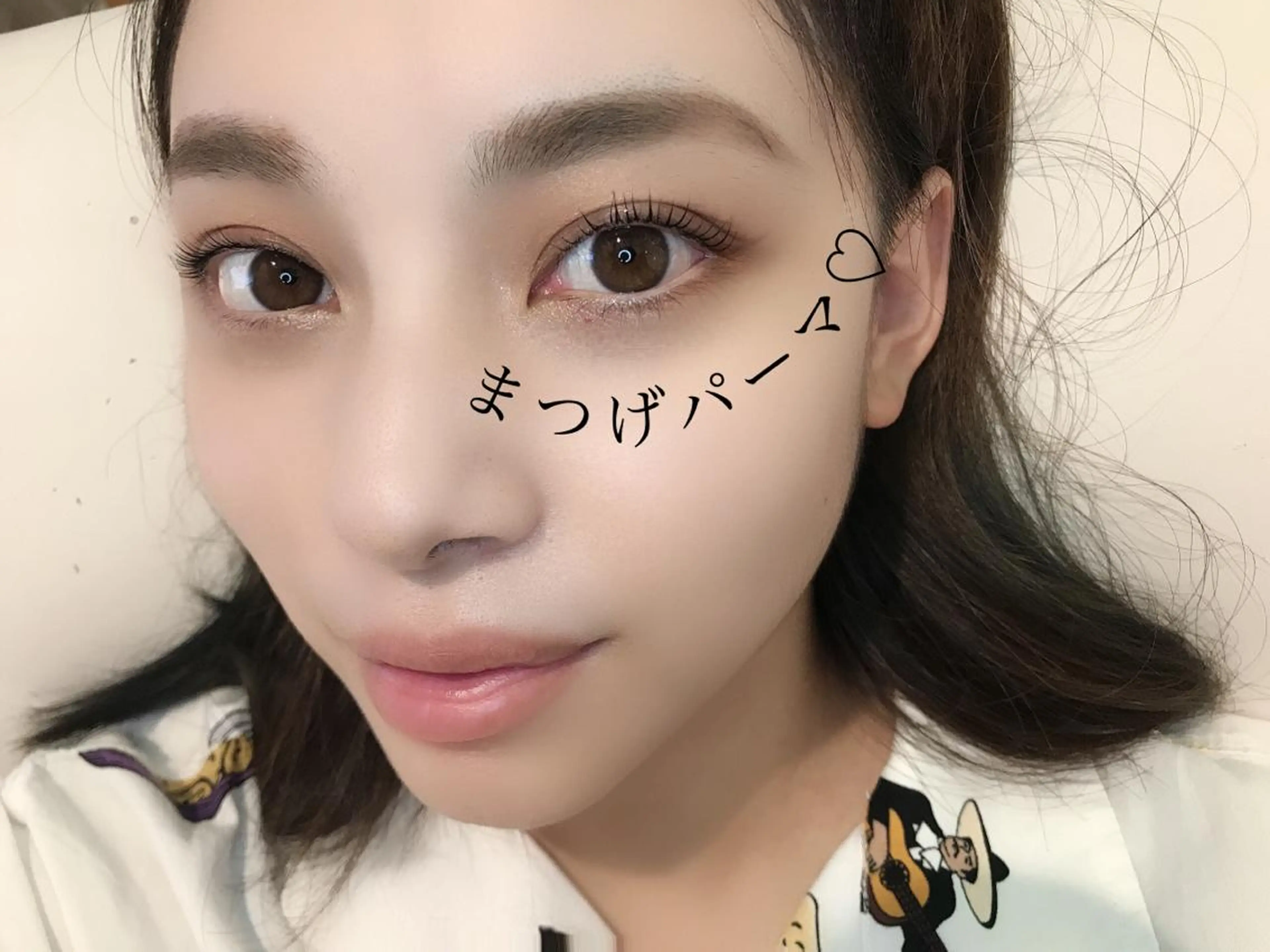 マツエク・マツパ Cカール 多賀 ちかのマツエク・マツパデザイン