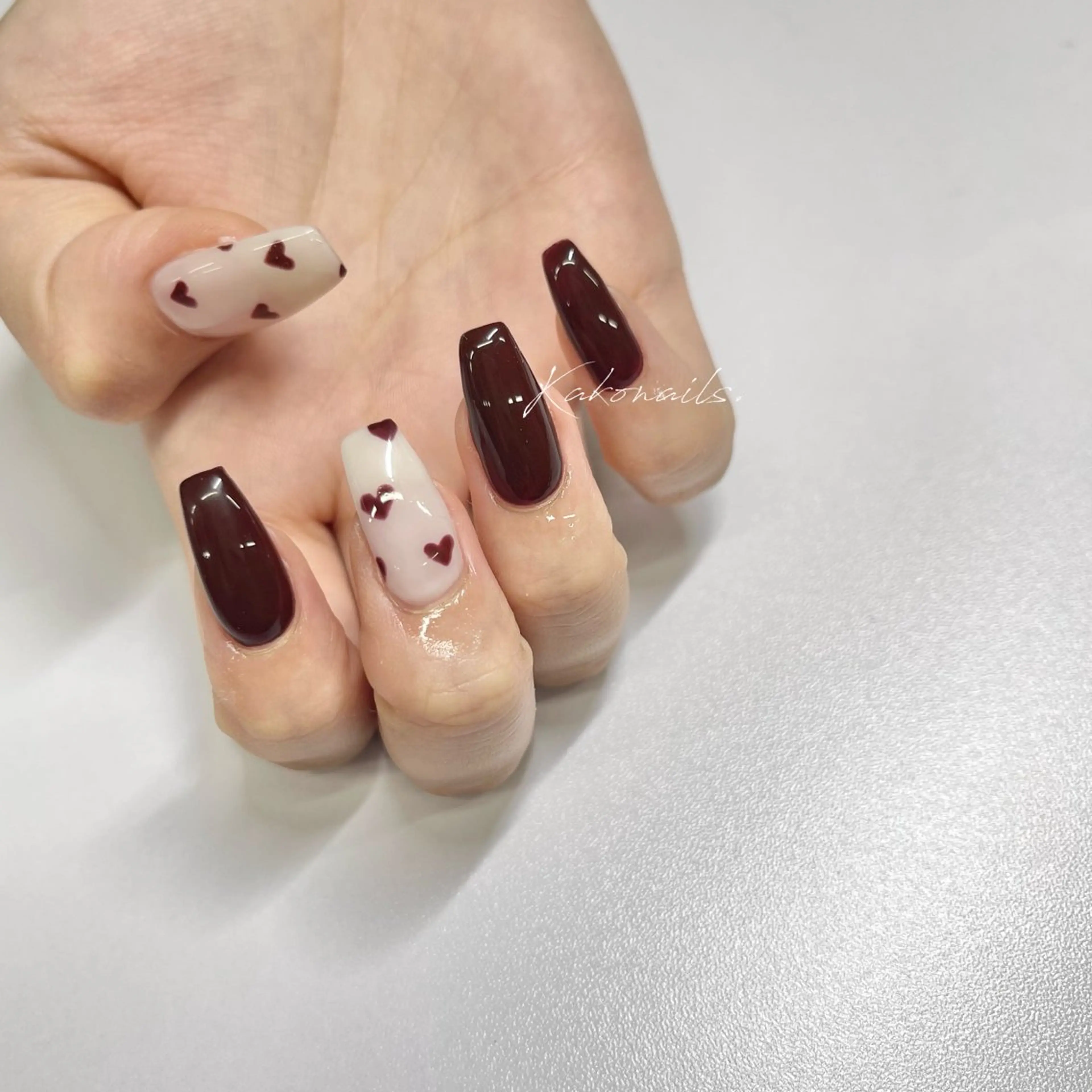 ネイル ハンドネイル フットネイル KAKO momo京橋のネイルデザイン