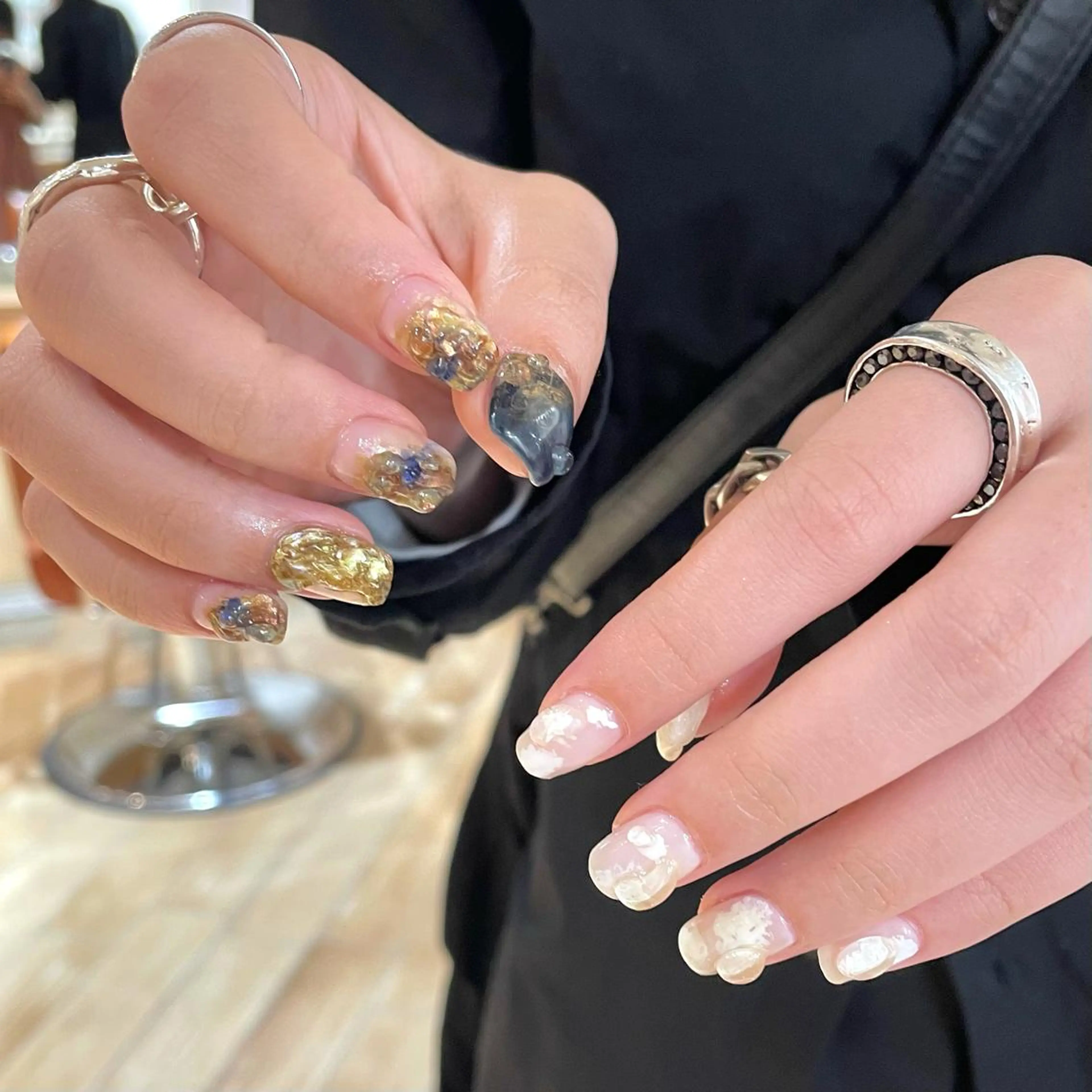 ネイル ハンドネイル 新井 ひなののネイルデザイン