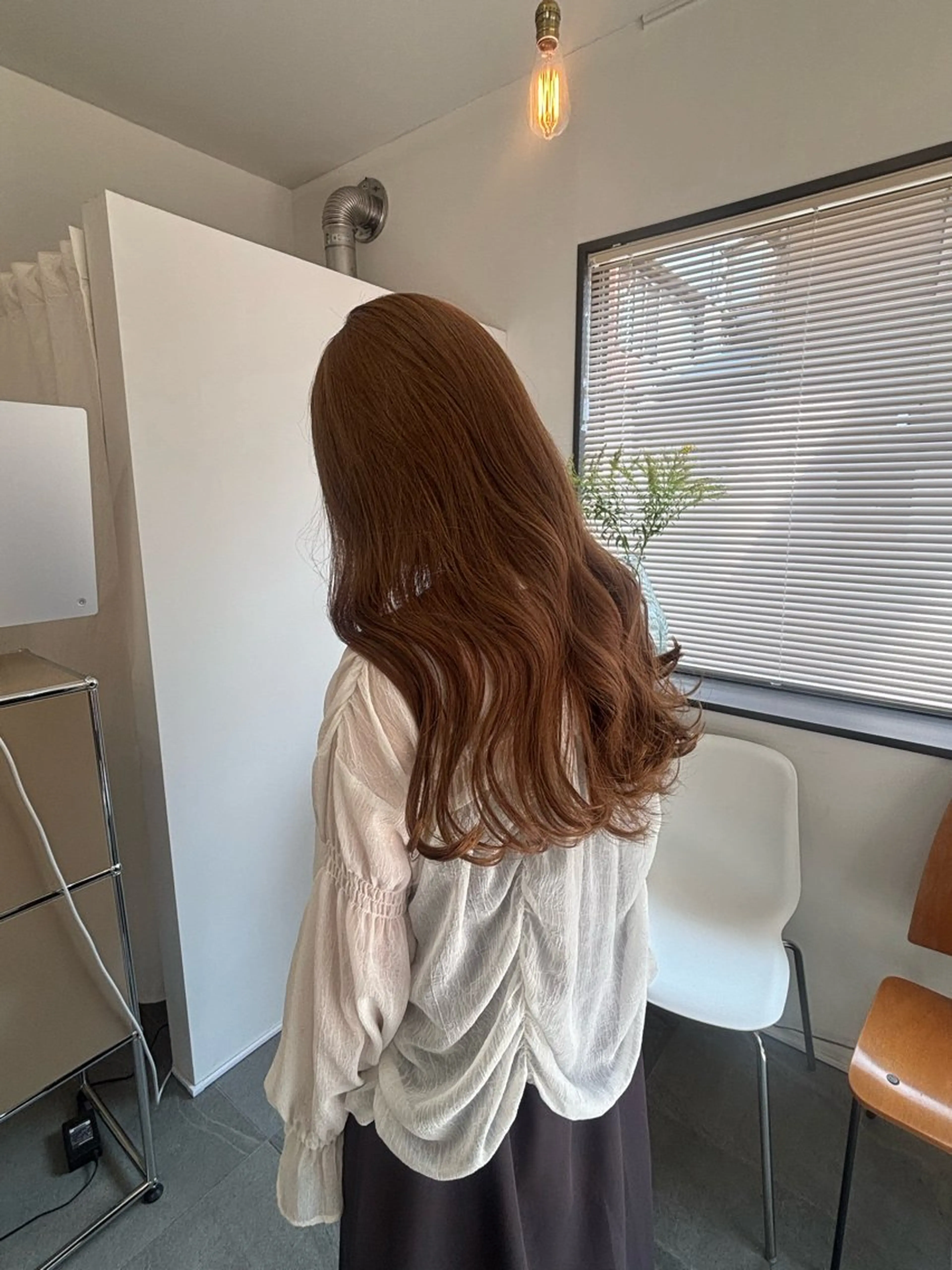 ロング カラー 蔵前🫧韓国風レイヤ ーカット🫧KAHOのヘアスタイル