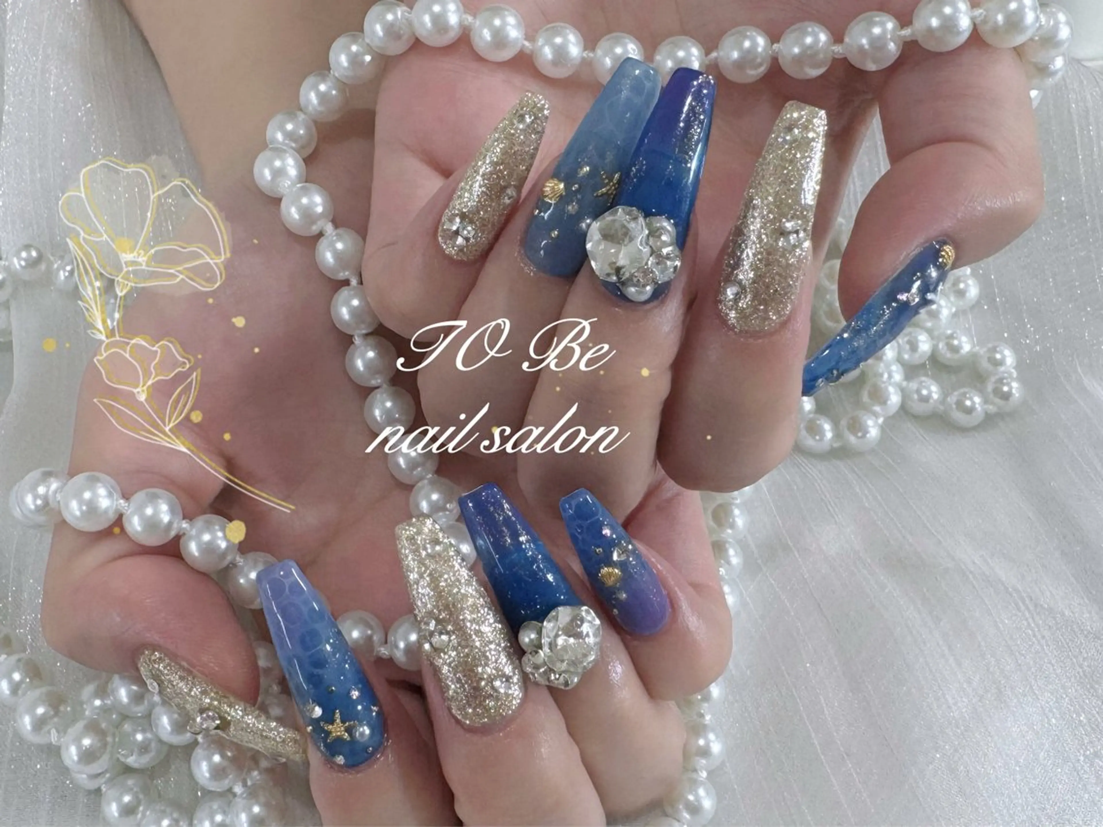 ネイル ハンドネイル Nail Salon To Be珈月のネイルデザイン