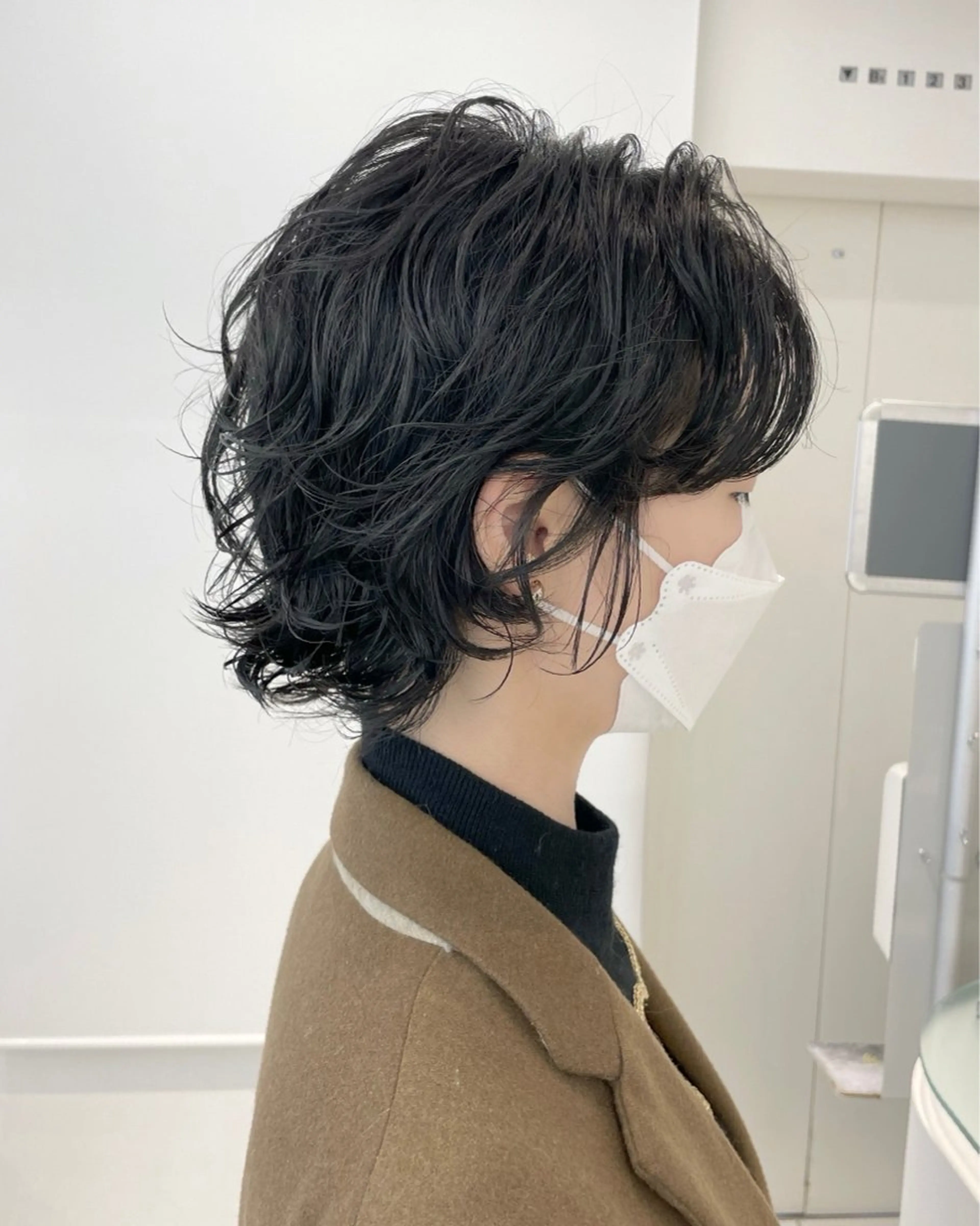 ショート パーマ 🍎ハイトーンカラー /MANA🍎のヘアスタイル