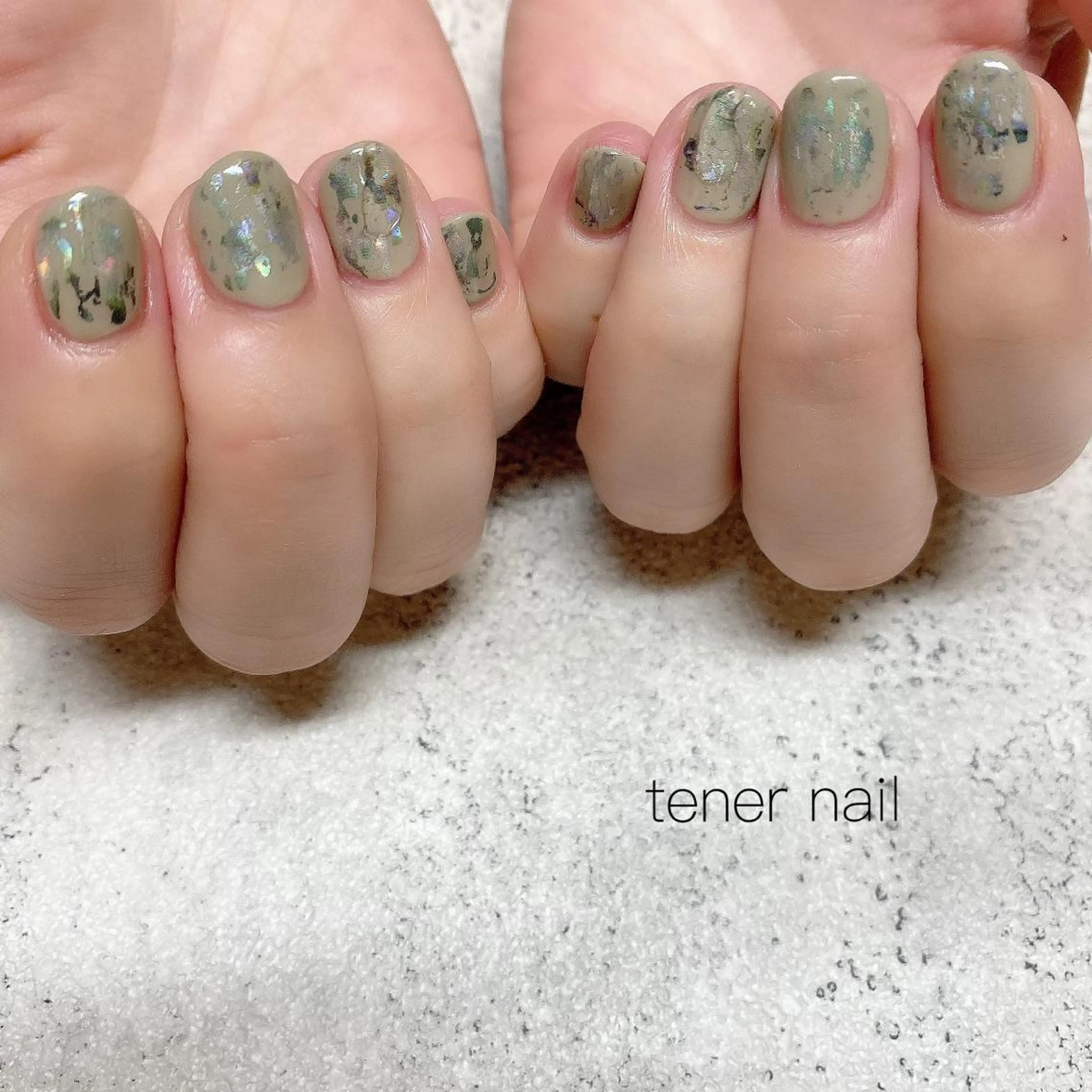 ネイル オーロラネイル テネルネイル tener nailのネイルデザイン