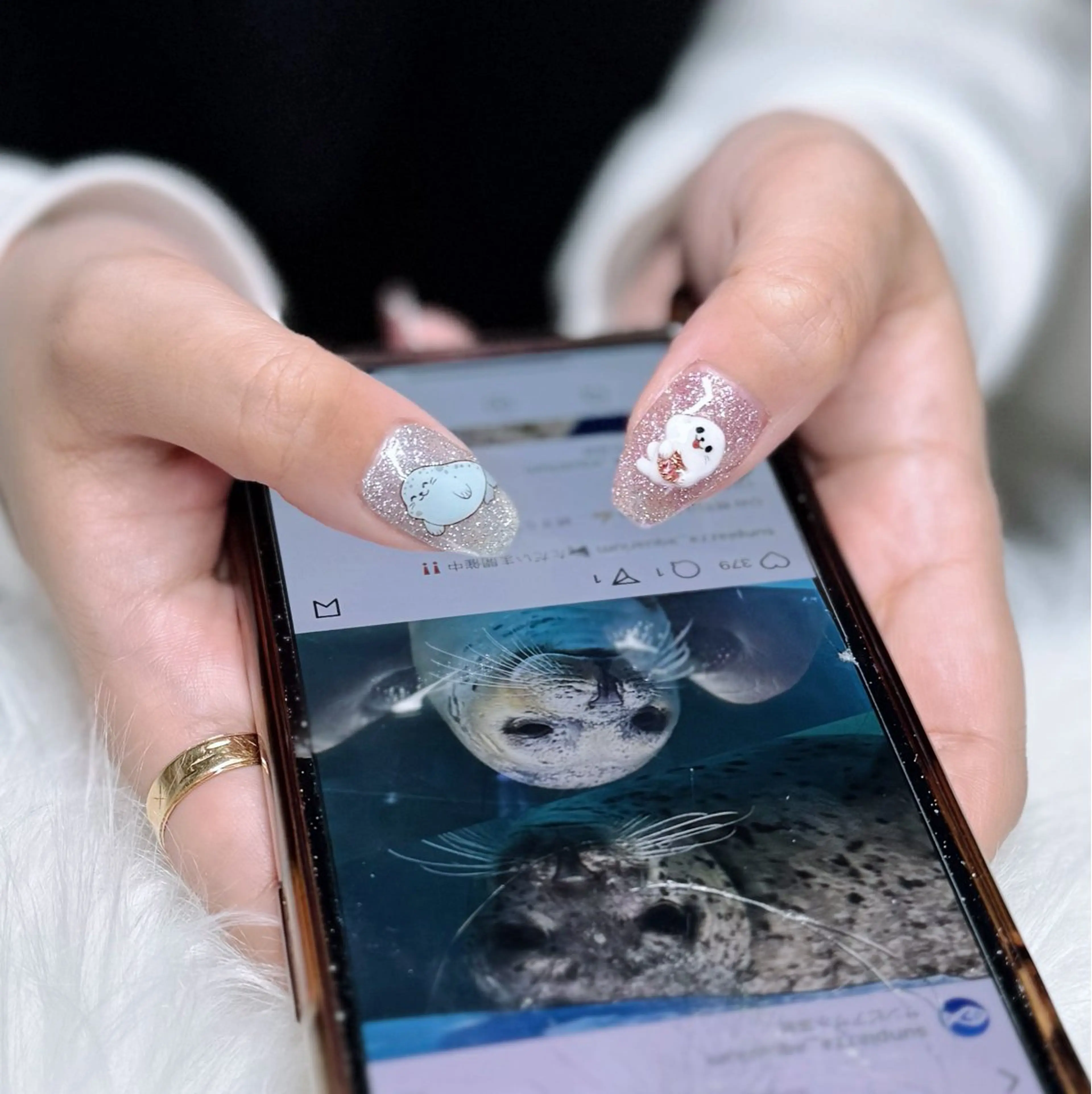 痛ネイル⚡️簡単アート🎨1本の写真