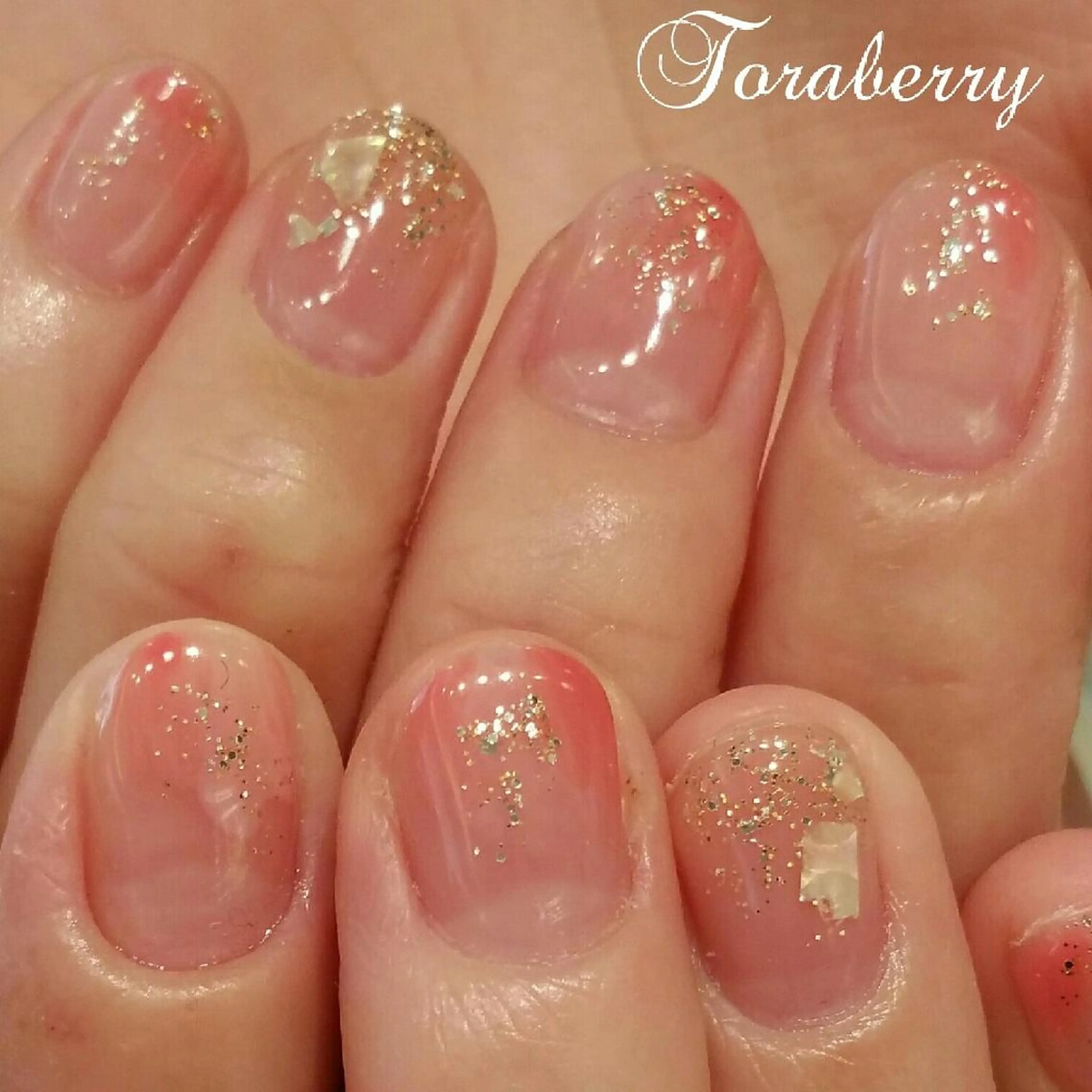 ネイル ニュアンスネイル ネイリスト なつみのネイルデザイン