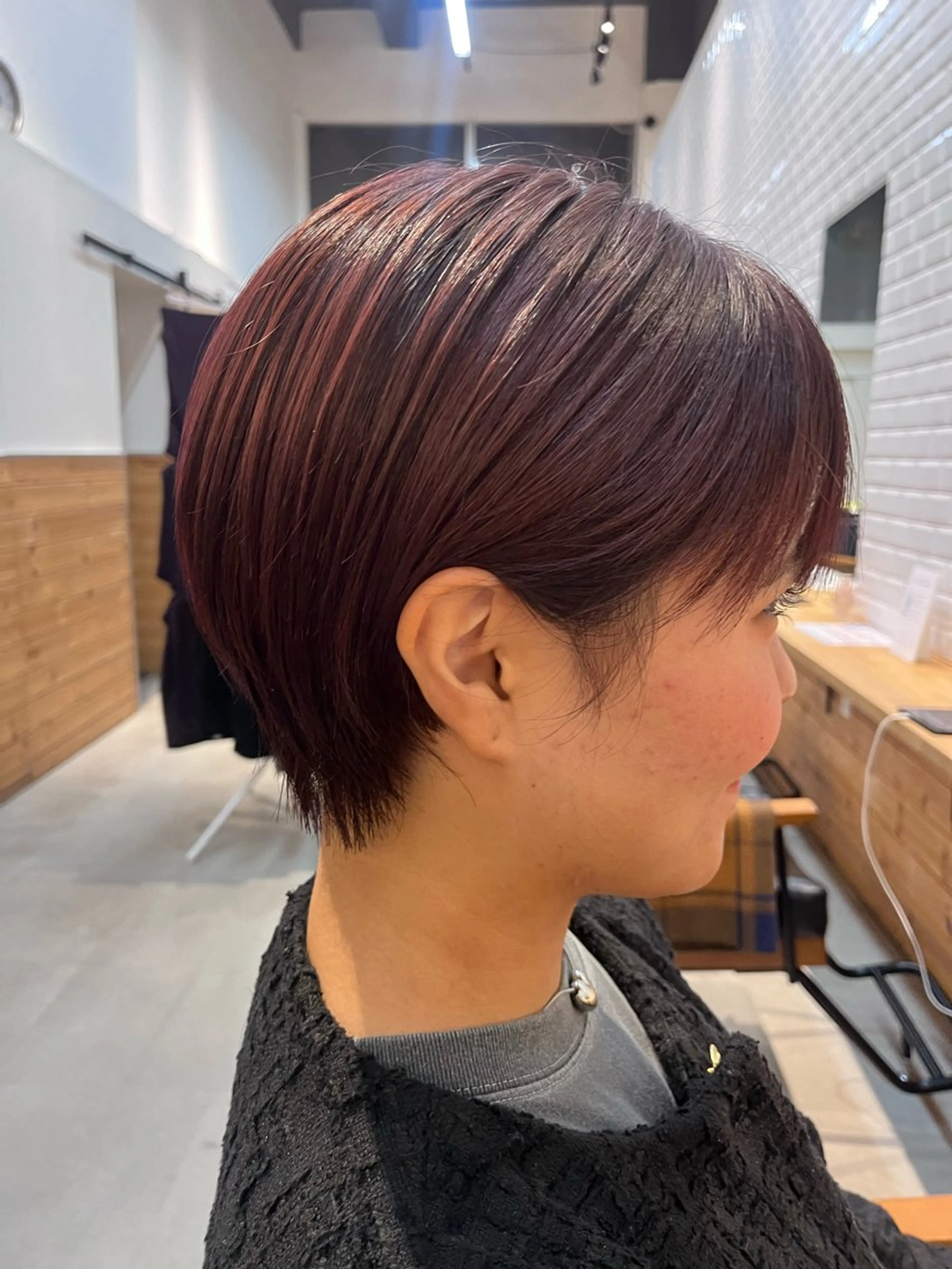ショート 草野 奈扇のヘアスタイル