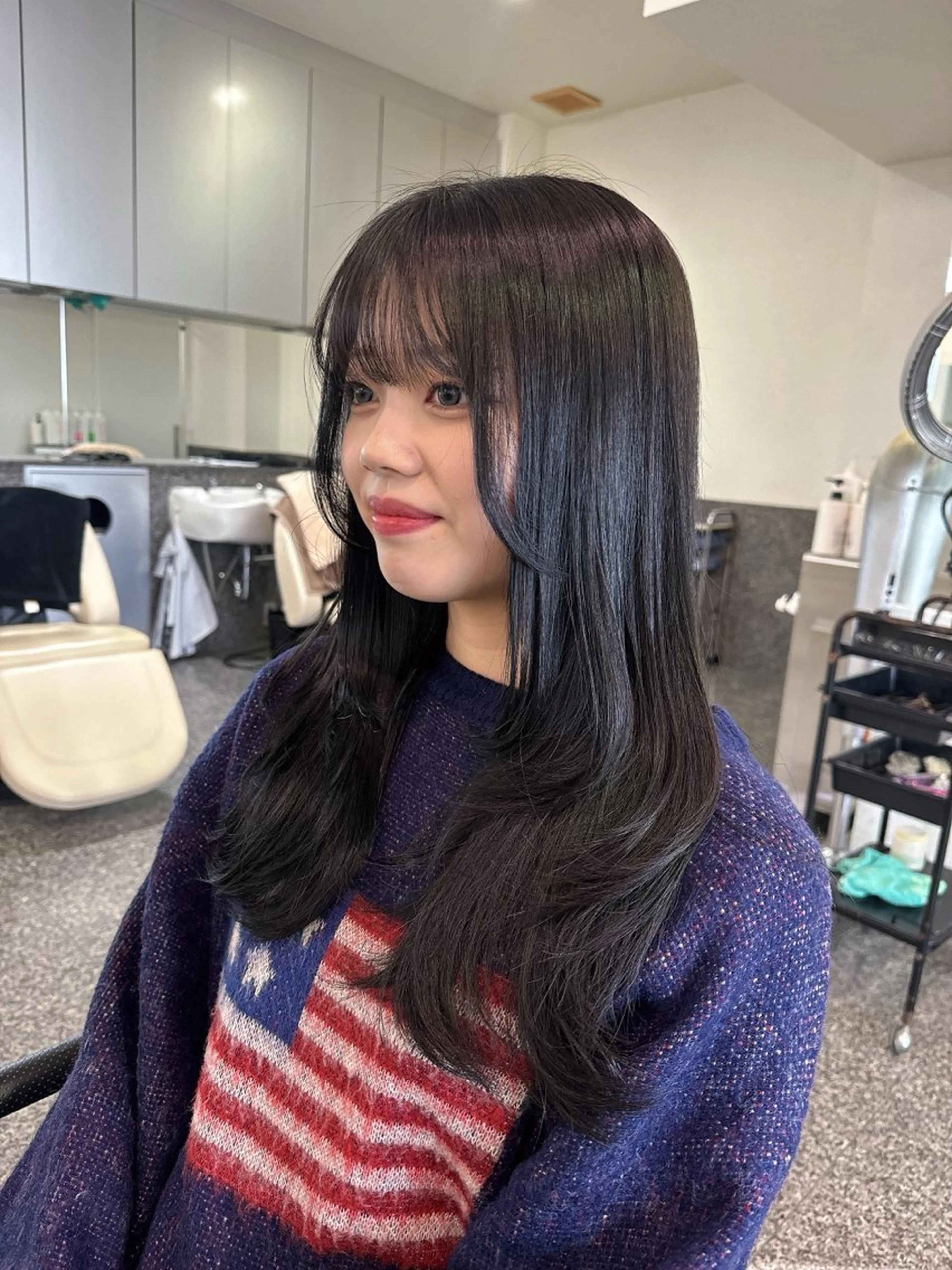 ロング カラー 🫧ヒシダアキ taboo.i🫧のヘアスタイル