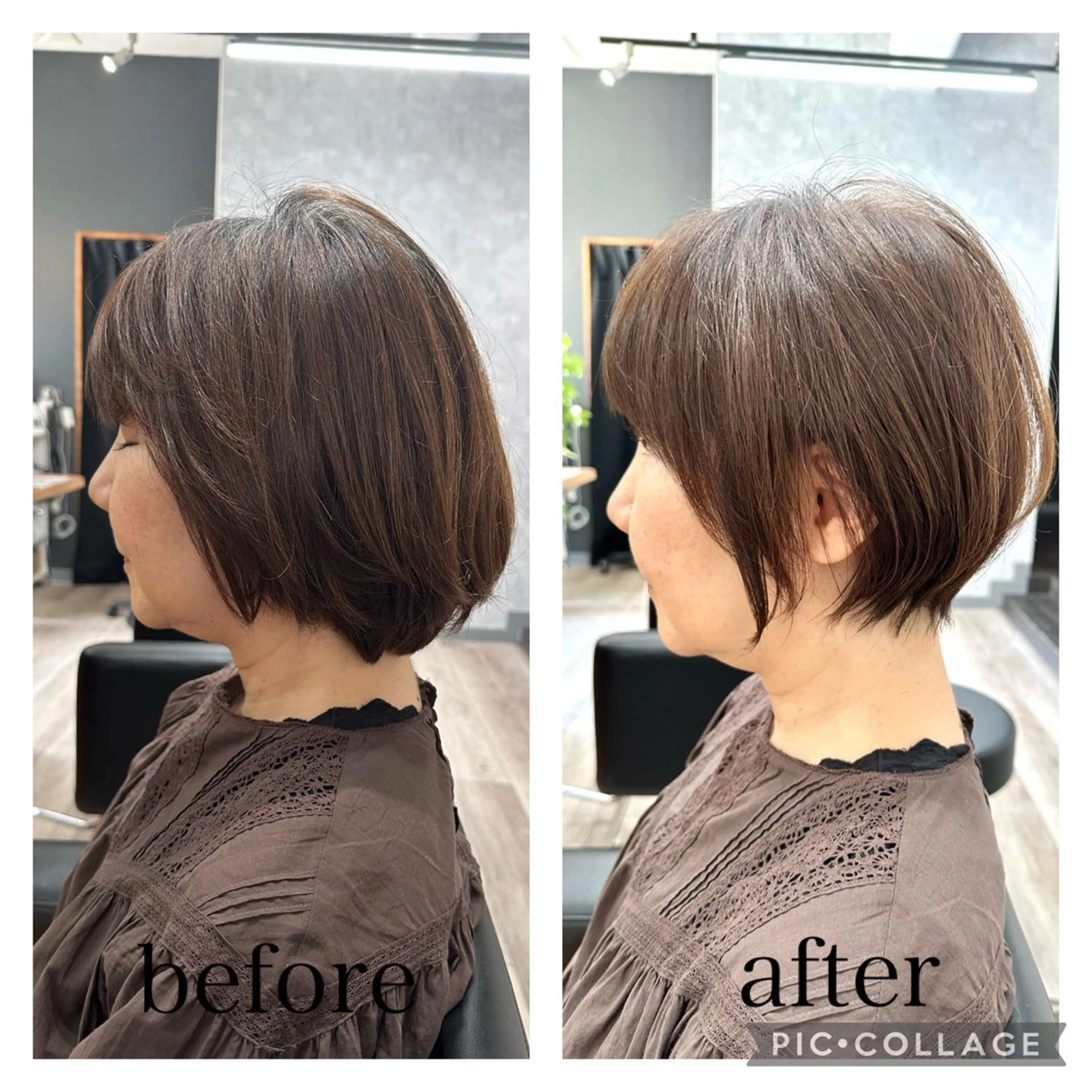 ショート カラー アンソニー ショウゴのヘアスタイル