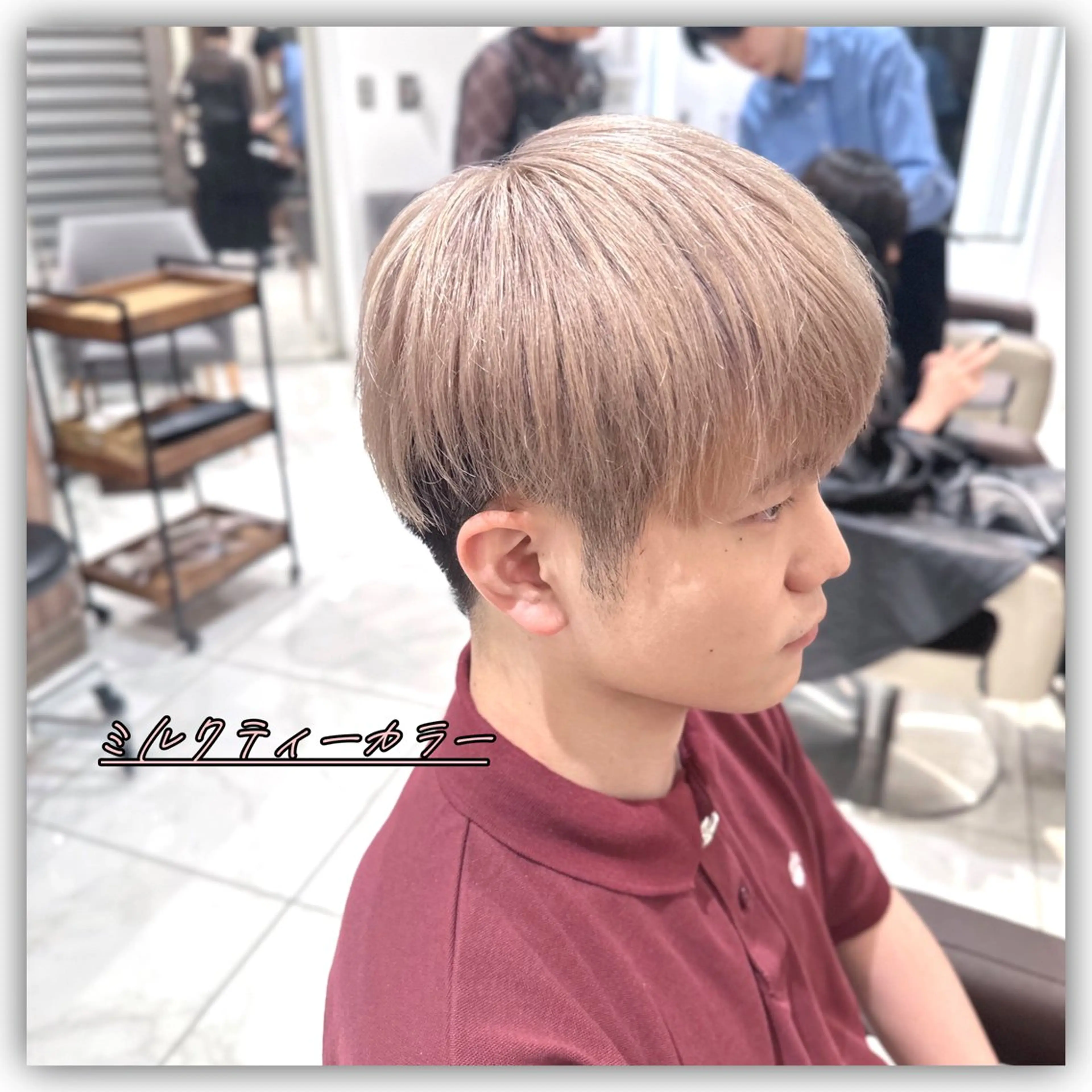 メンズ ラフィス池袋所属・✨本格的韓国スタイル 特化✨ﾊﾙｶ✨️のヘアスタイル