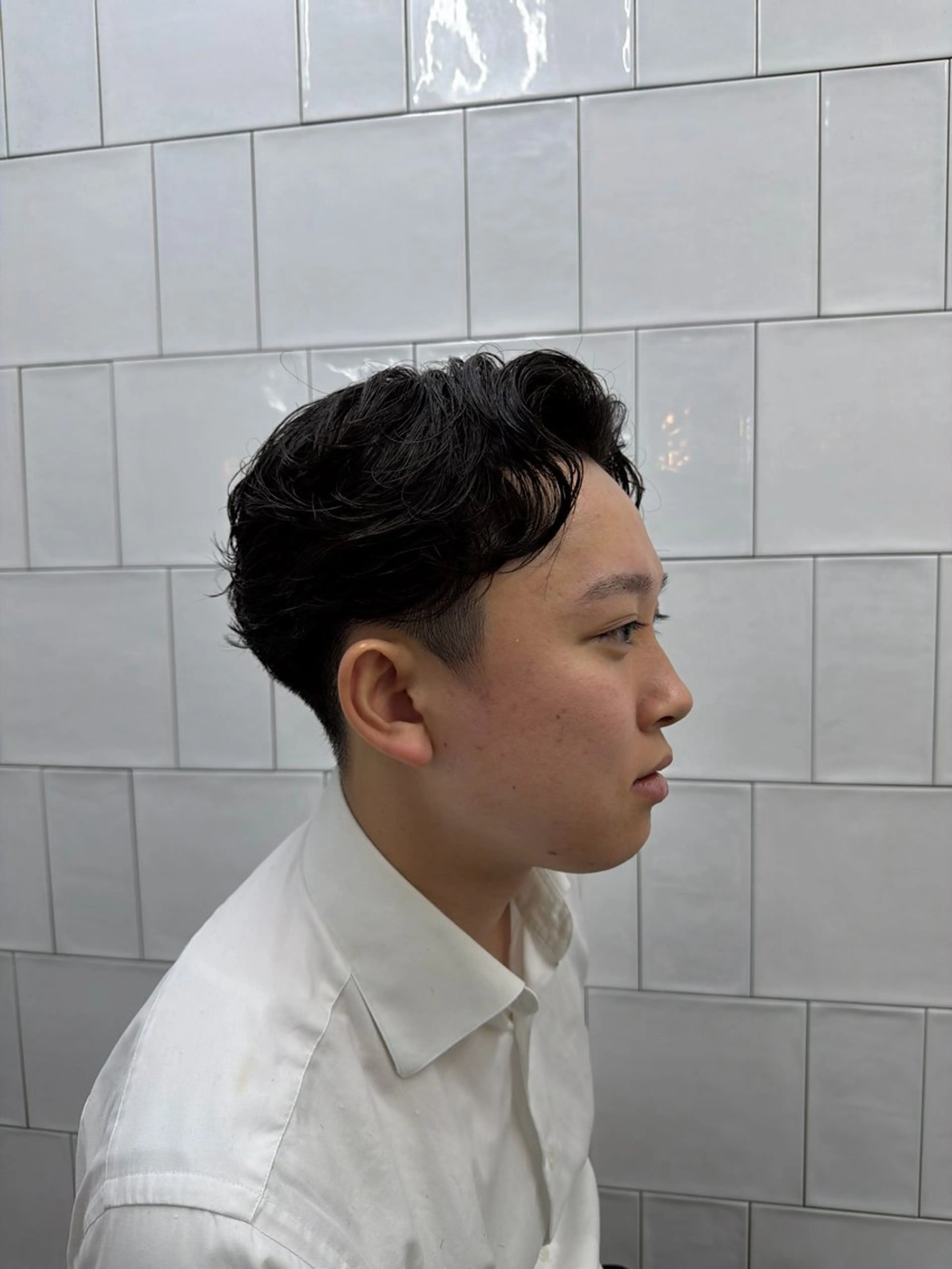 パーマ メンズ メンズパーマ パーマ 永戸 新汰のヘアスタイル
