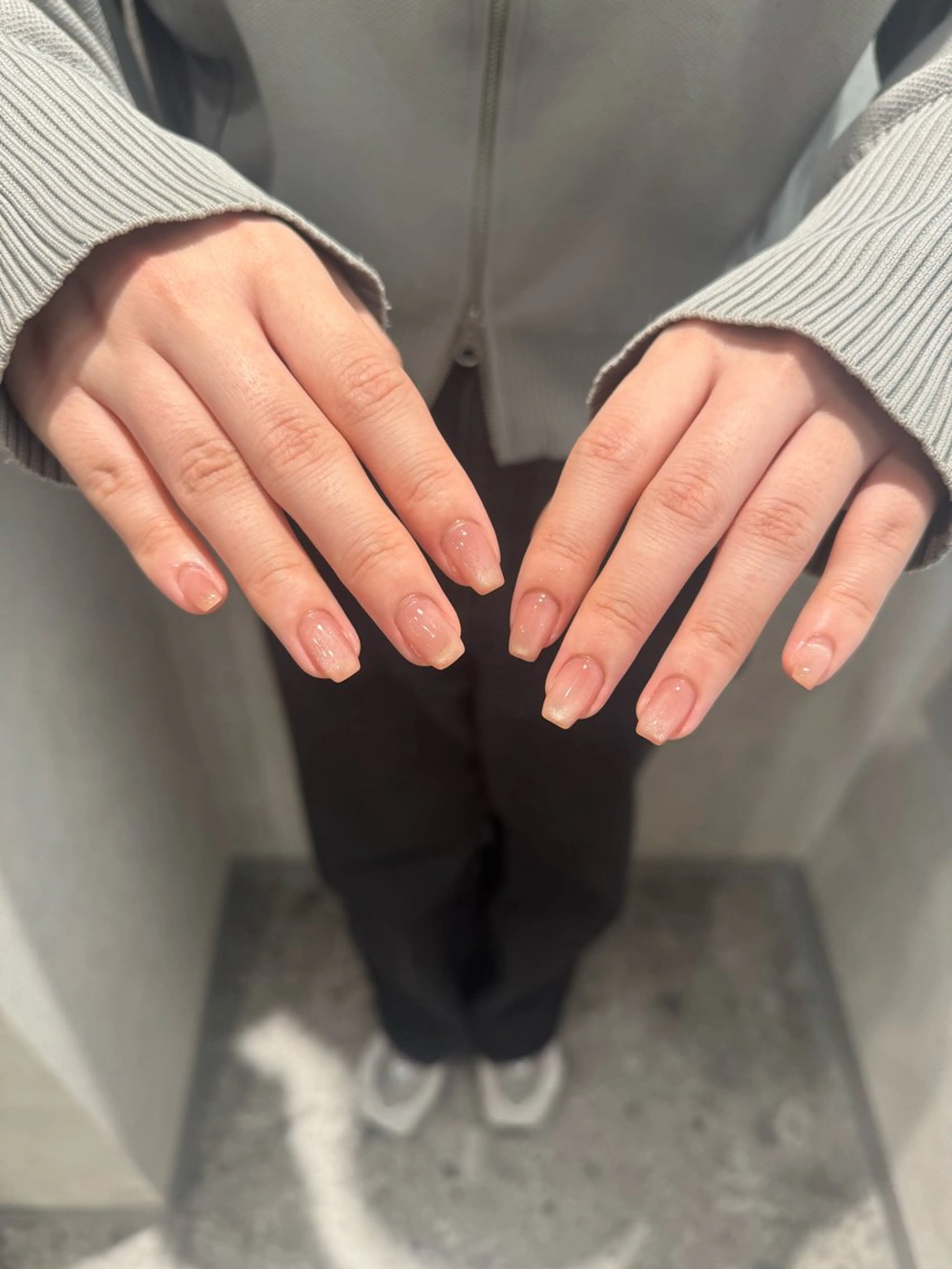 ネイル マグネットネイル マグネットワンカラー ワンカラーネイル Rommy Arisaのネイルデザイン