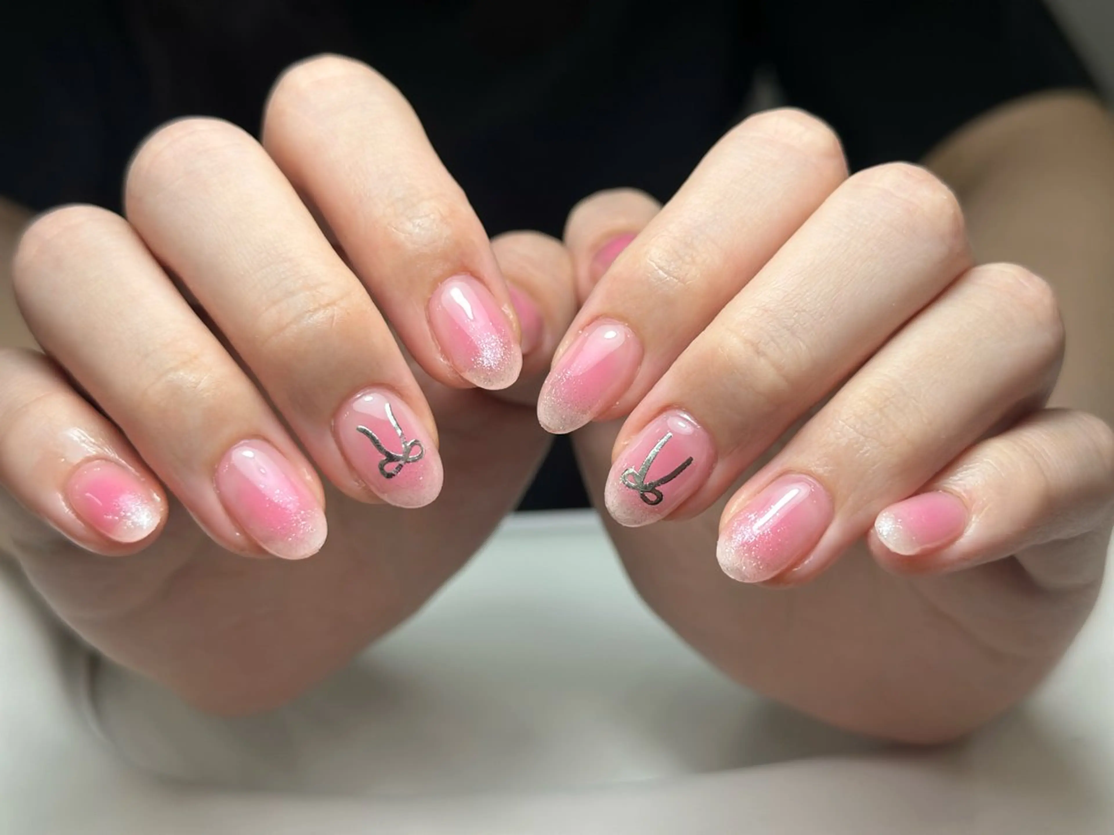 ネイル 韓国ネイル シンプルネイル ワンホンネイル CoMo Nailのネイルデザイン