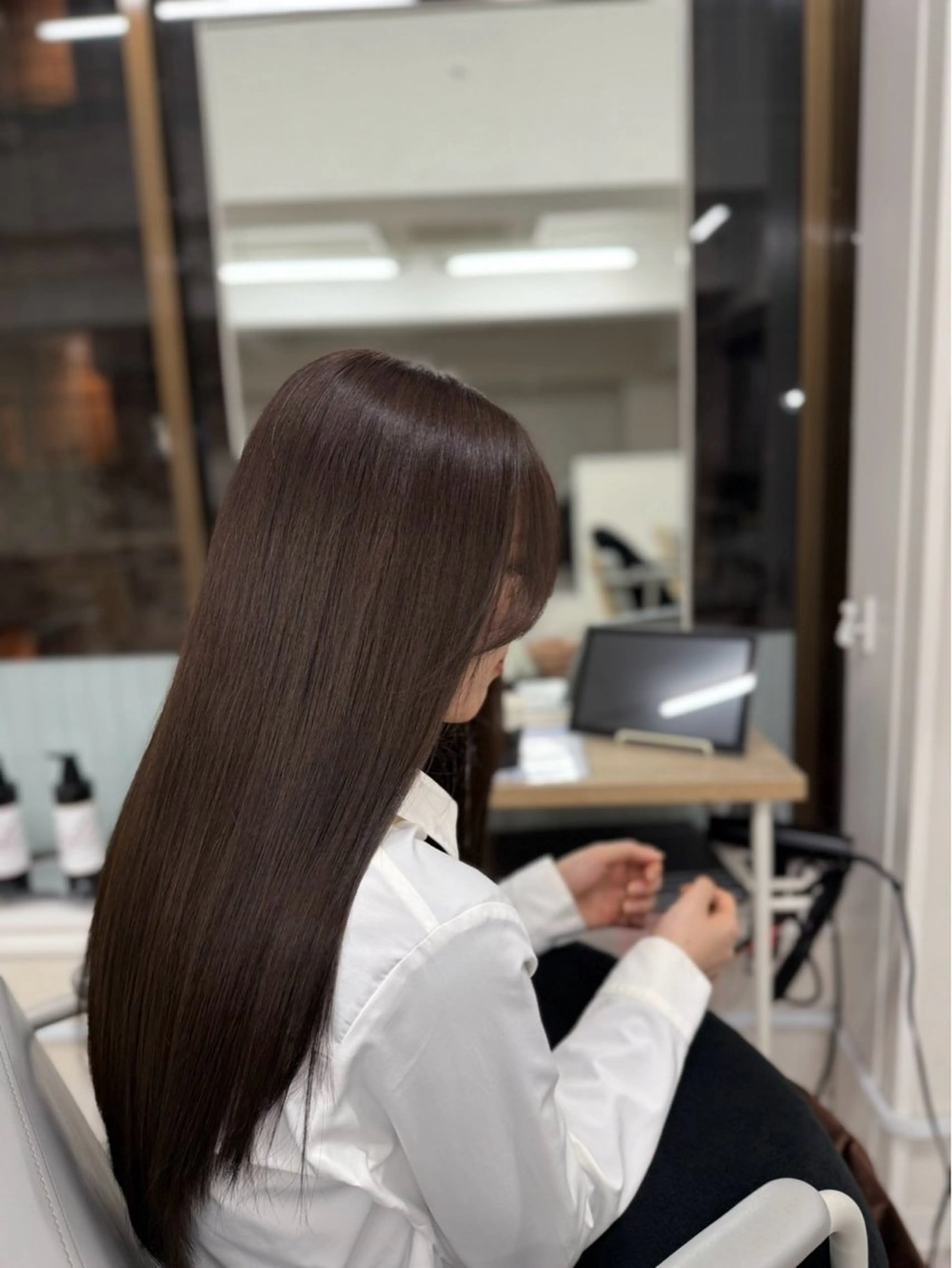 ロング カラー ヘアカラー トリートメント 髪質改善Acero.所属・髪質改善Acero. shoyaのヘアスタイル