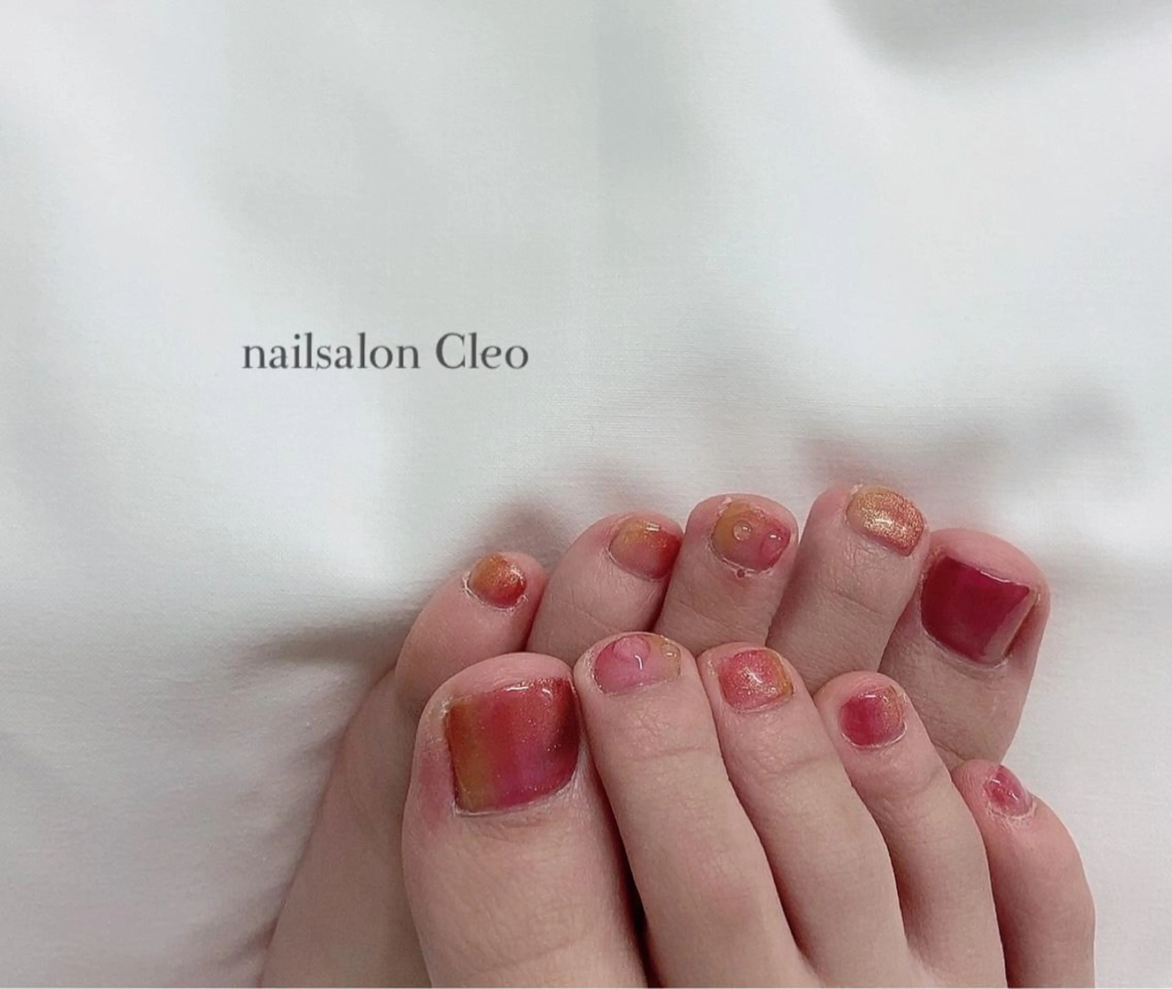 ネイル フットネイル Cleo クレオのネイルデザイン