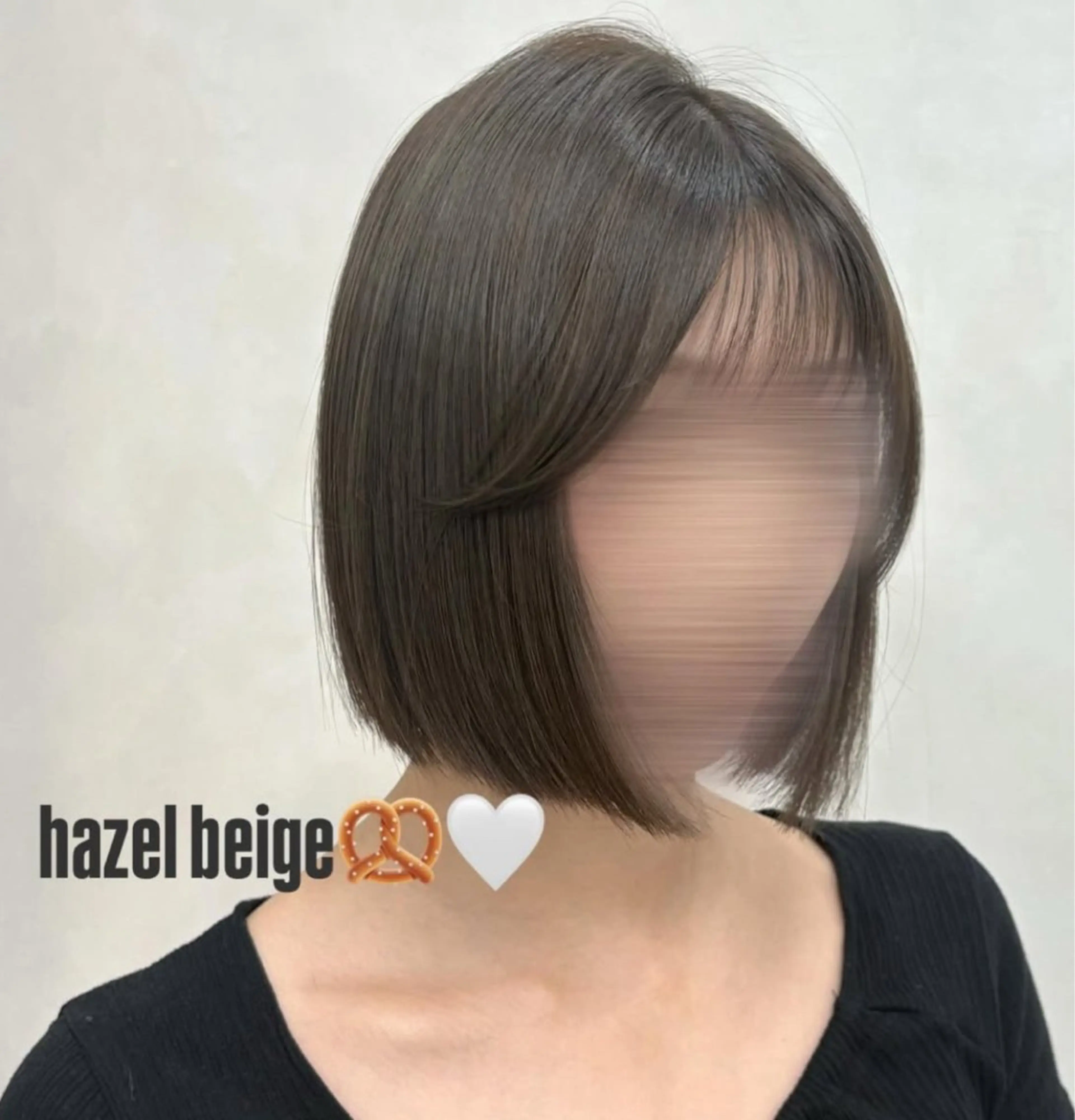 ショート カラー アイナ🤍レイヤー カット/透明感ヘアのヘアスタイル