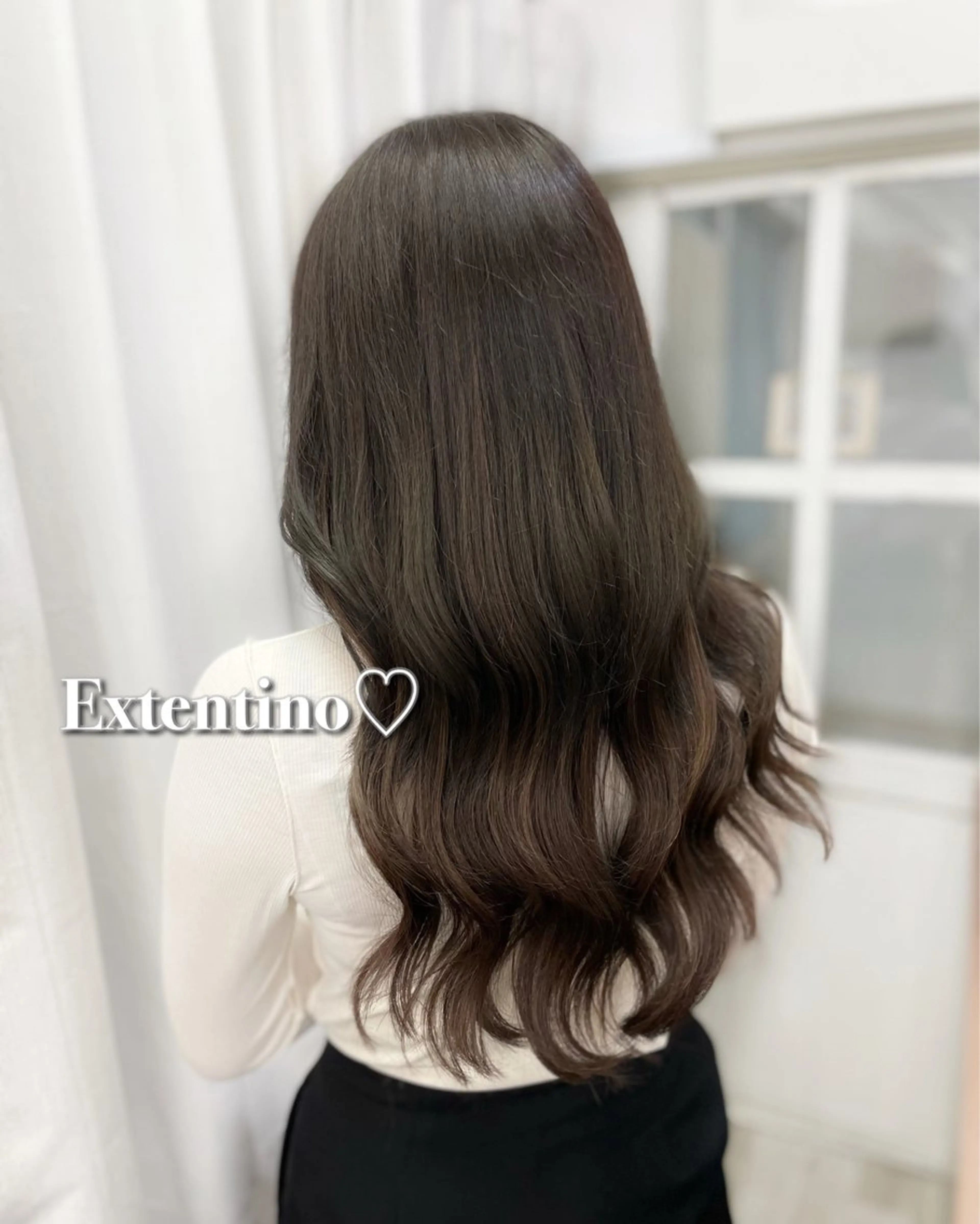 ロング カラー カット ヘアカラー エクステ ヘアセット 韓国ヘア🤍髪質改善 🇰🇷AKANEのヘアスタイル