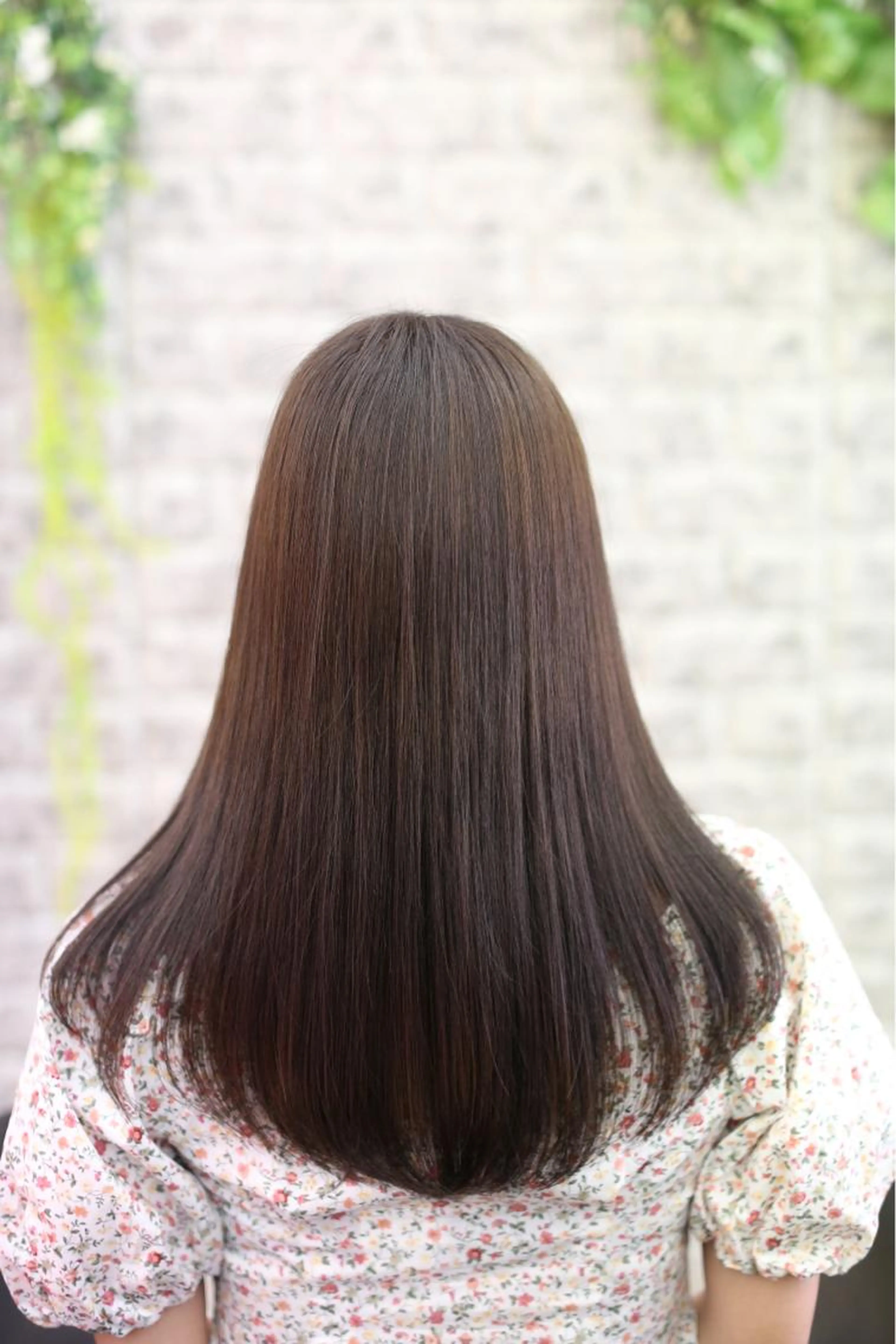 髪質改善ストレート＋カットの写真