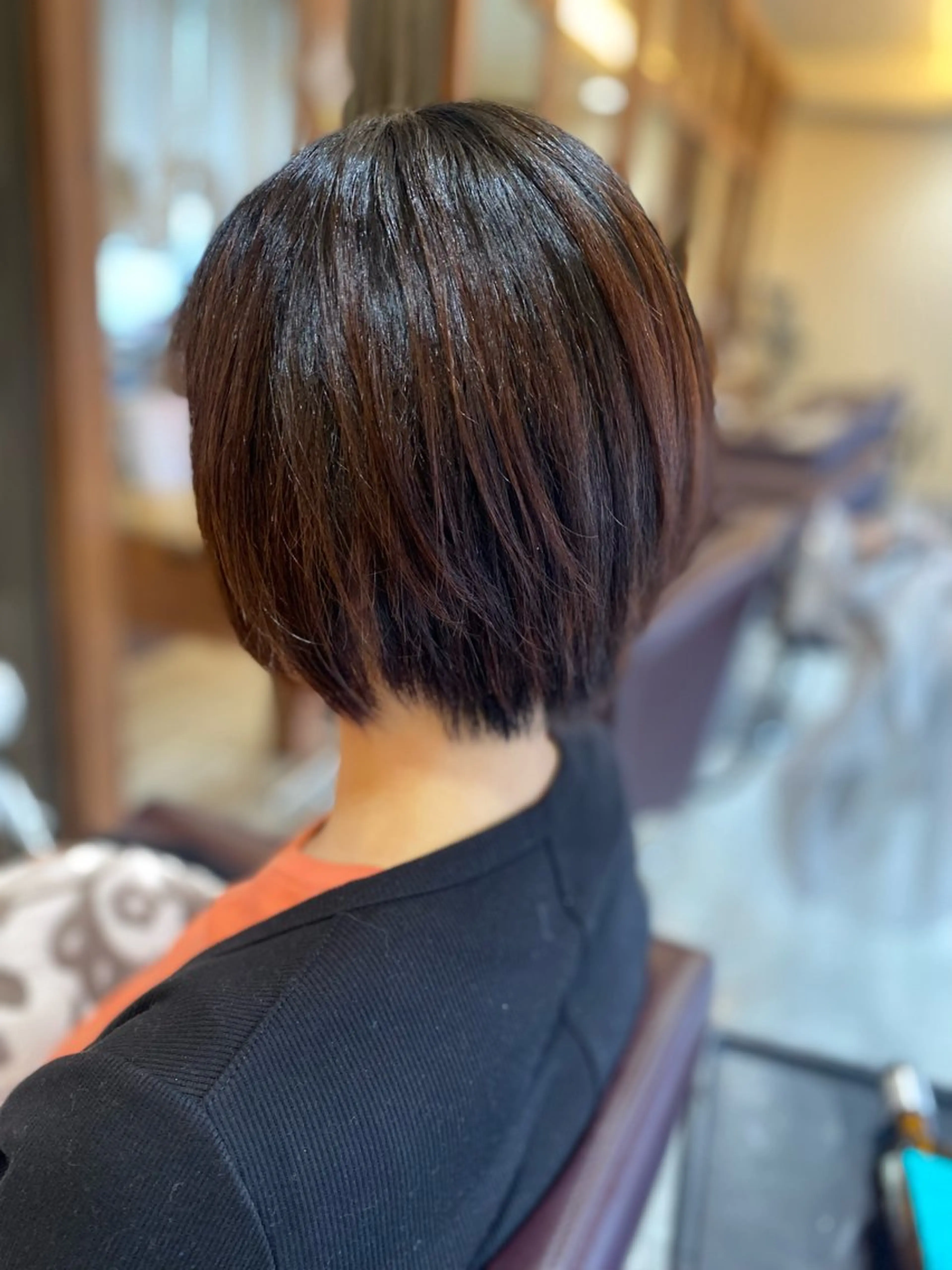 ショート 加藤 実穂のヘアスタイル