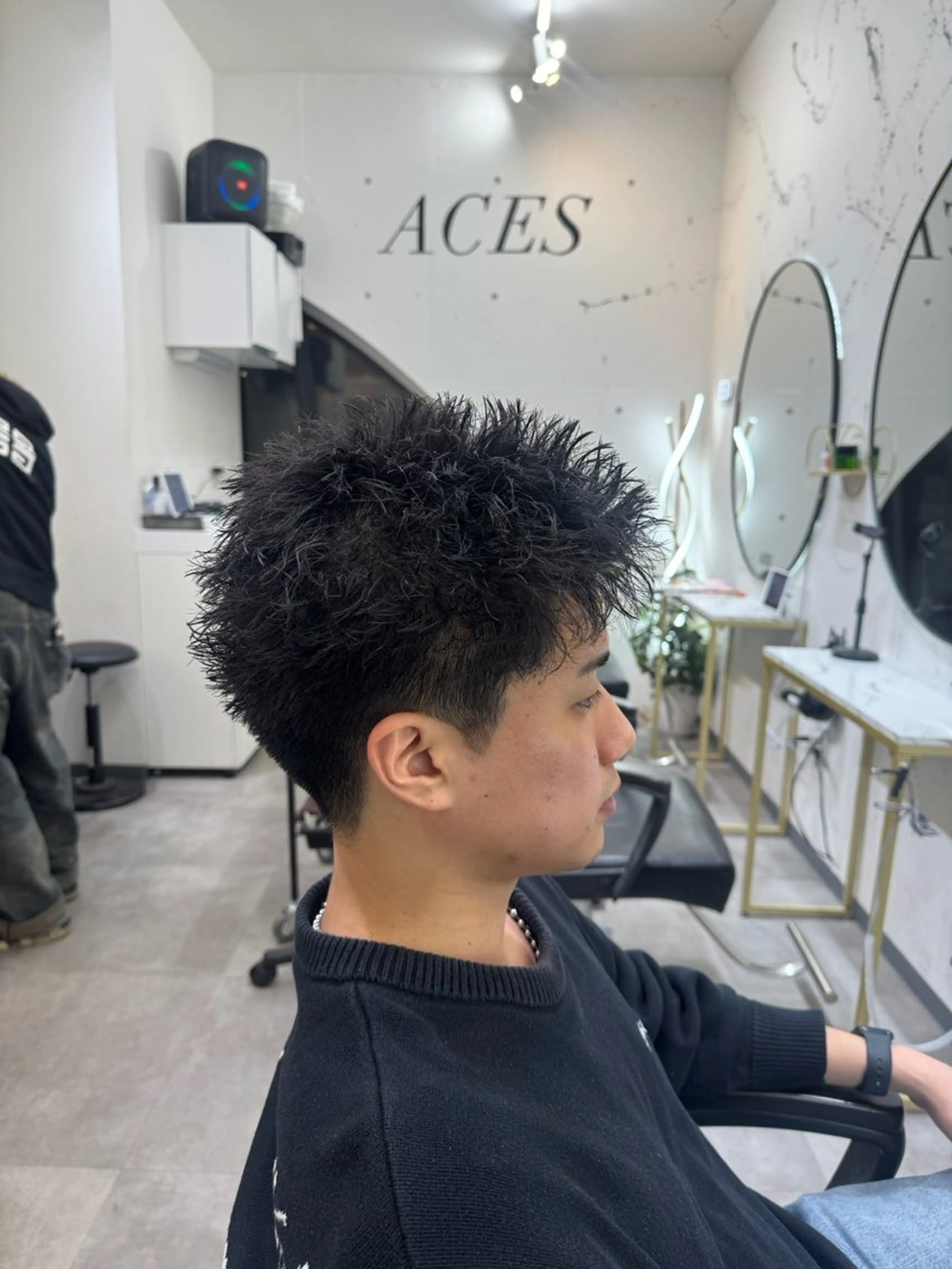 ショート パーマ メンズ メンズ/渋谷/パーマ /りおんのヘアスタイル