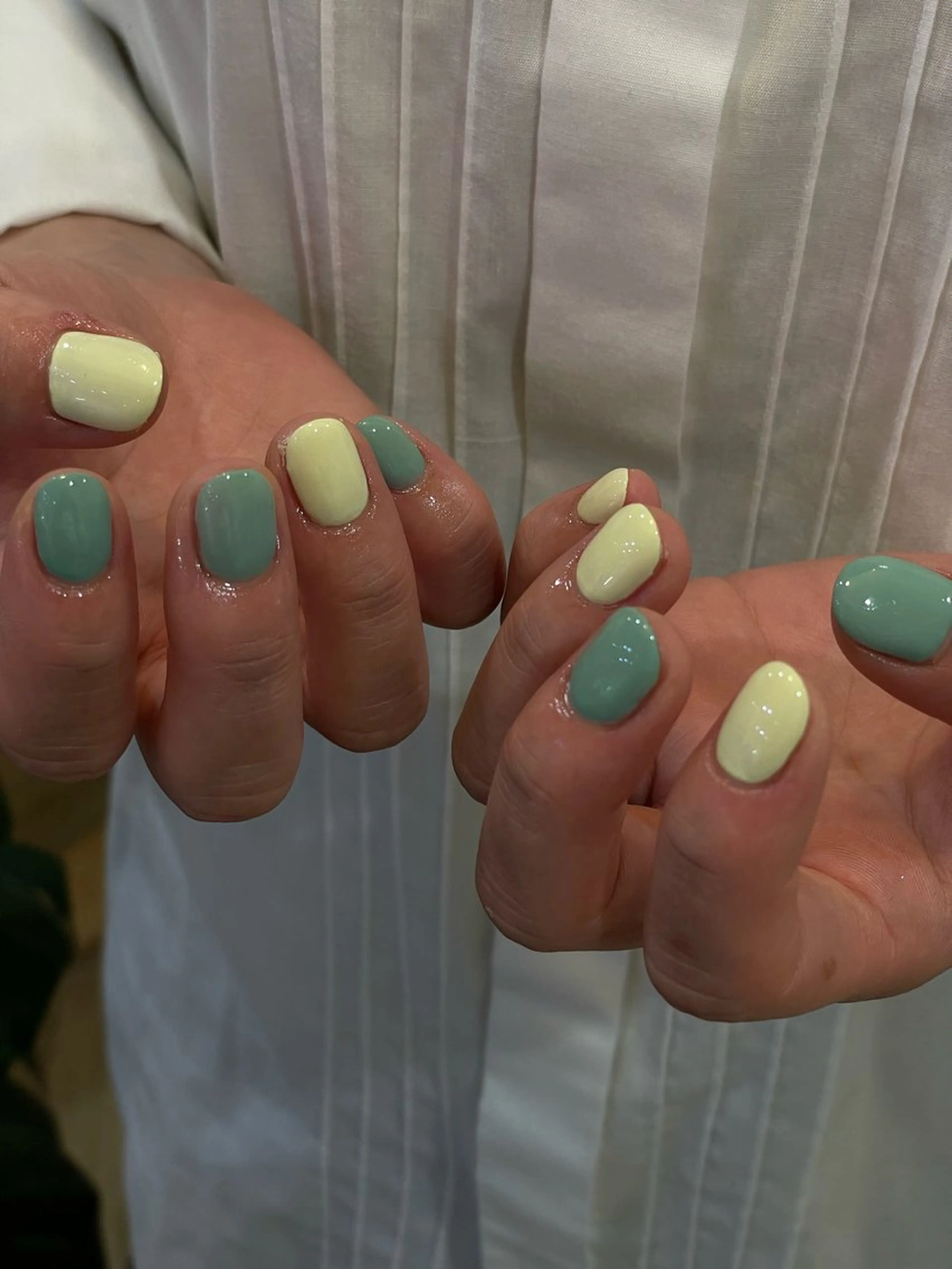 ネイル 春ネイル ハンドネイル フットネイル Nes.nail AYAのネイルデザイン