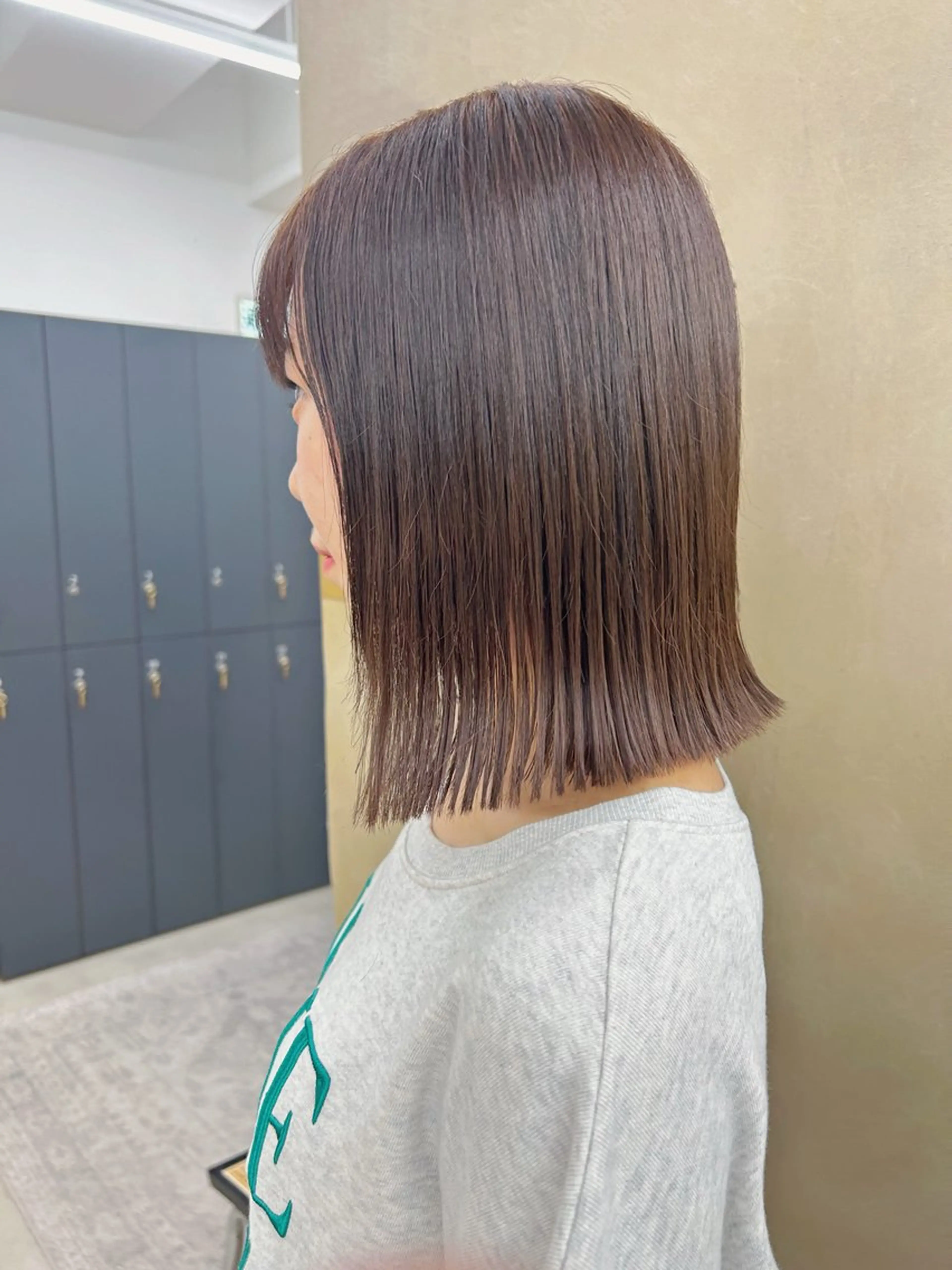 【髪質改善で艶々に】カット+透明感カラー+オージュア3stepトリートメントの写真