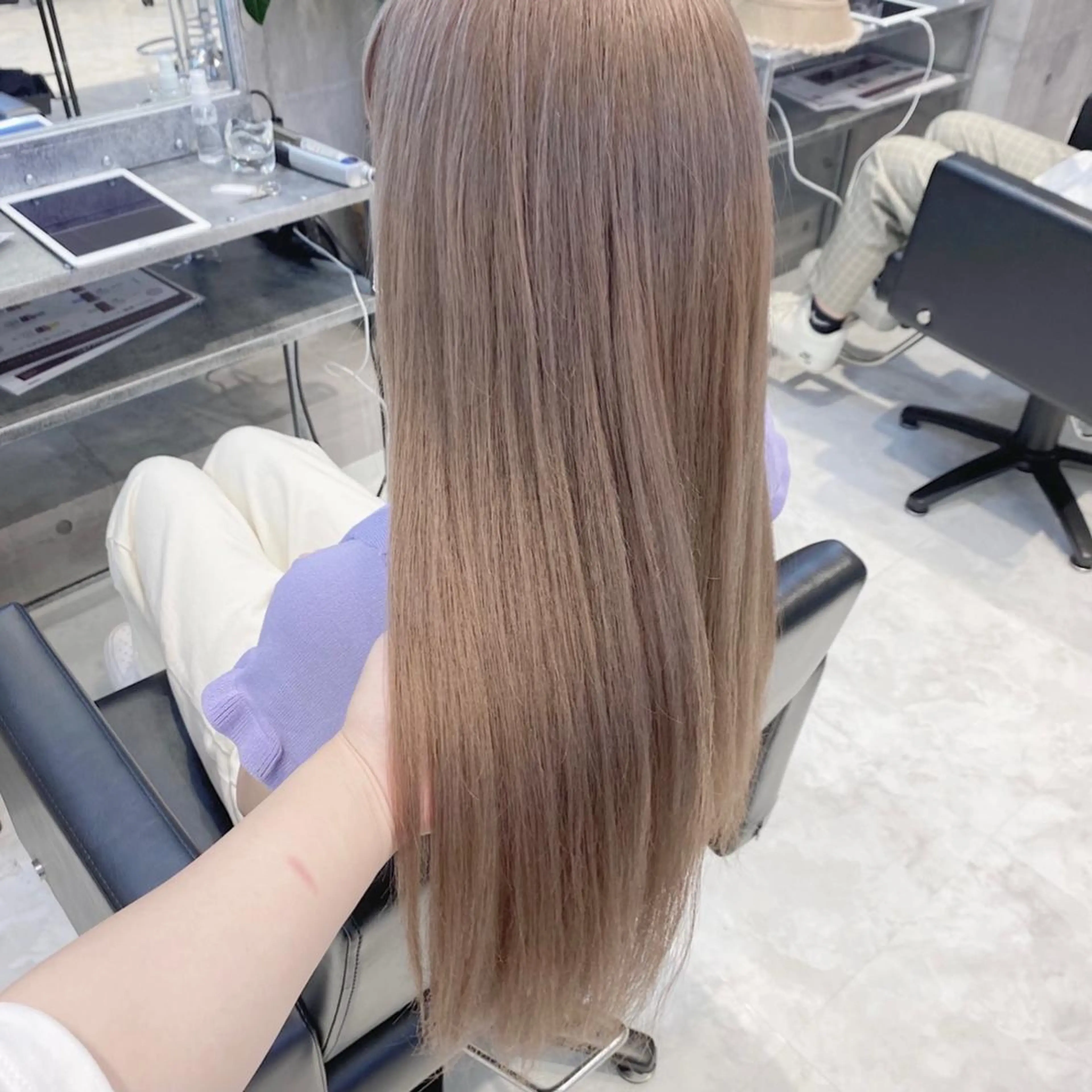 ロング カラー ヘアアレンジ メンズ キッズ お悩み解決美容師 💐AMIのヘアスタイル