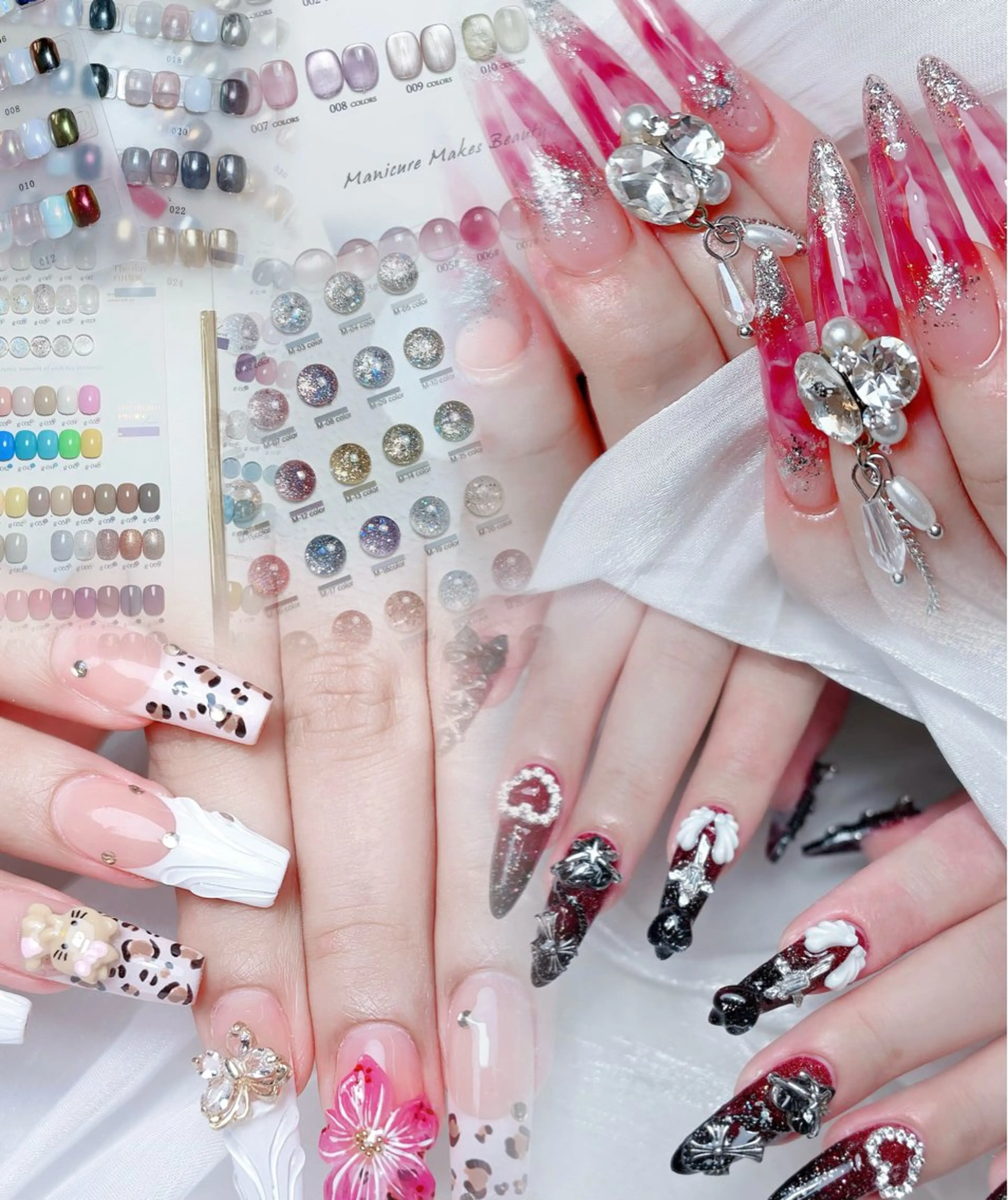 ネイル M🌷nail 長さだし専門店のネイルデザイン