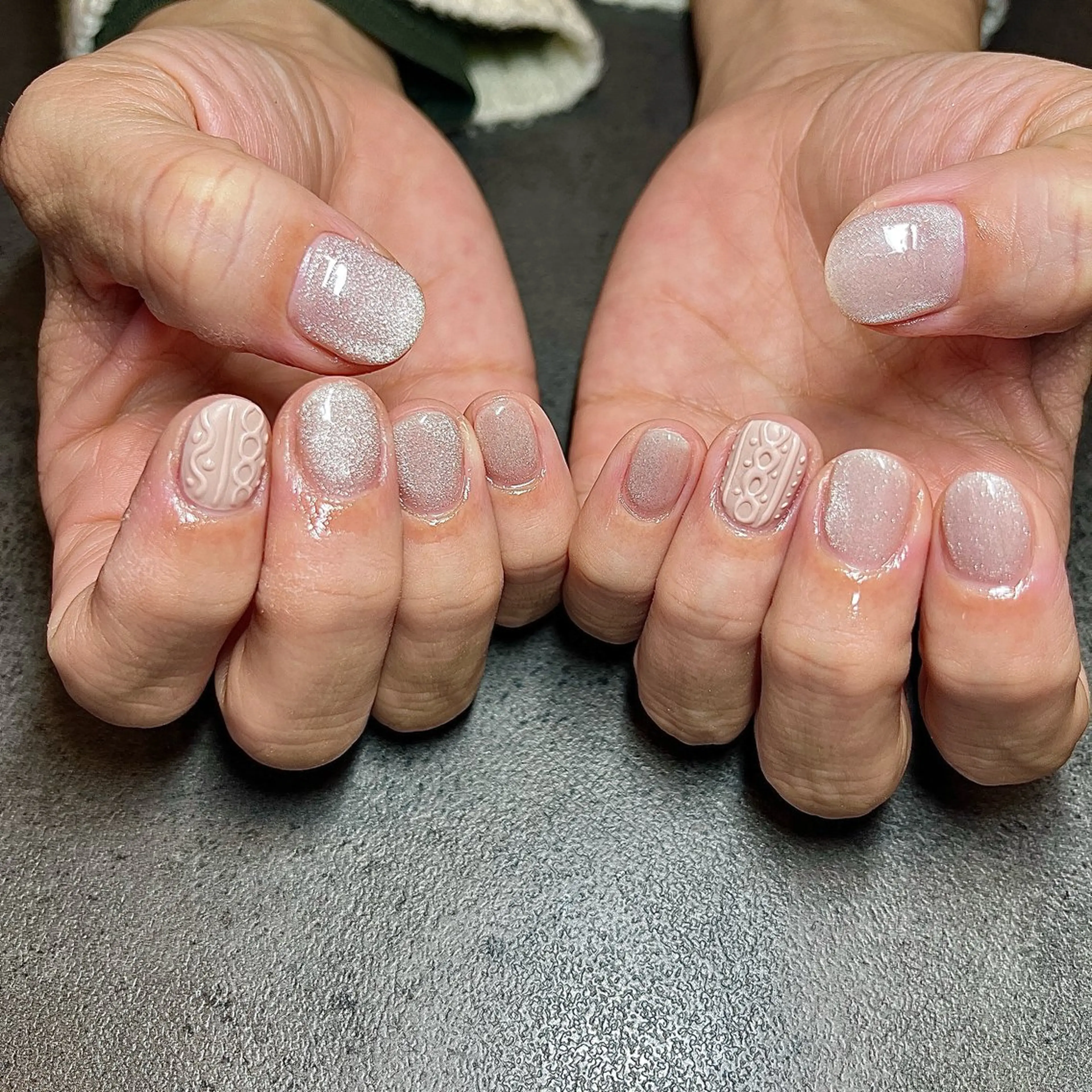 ネイル ジェルネイル しば まなみのネイルデザイン