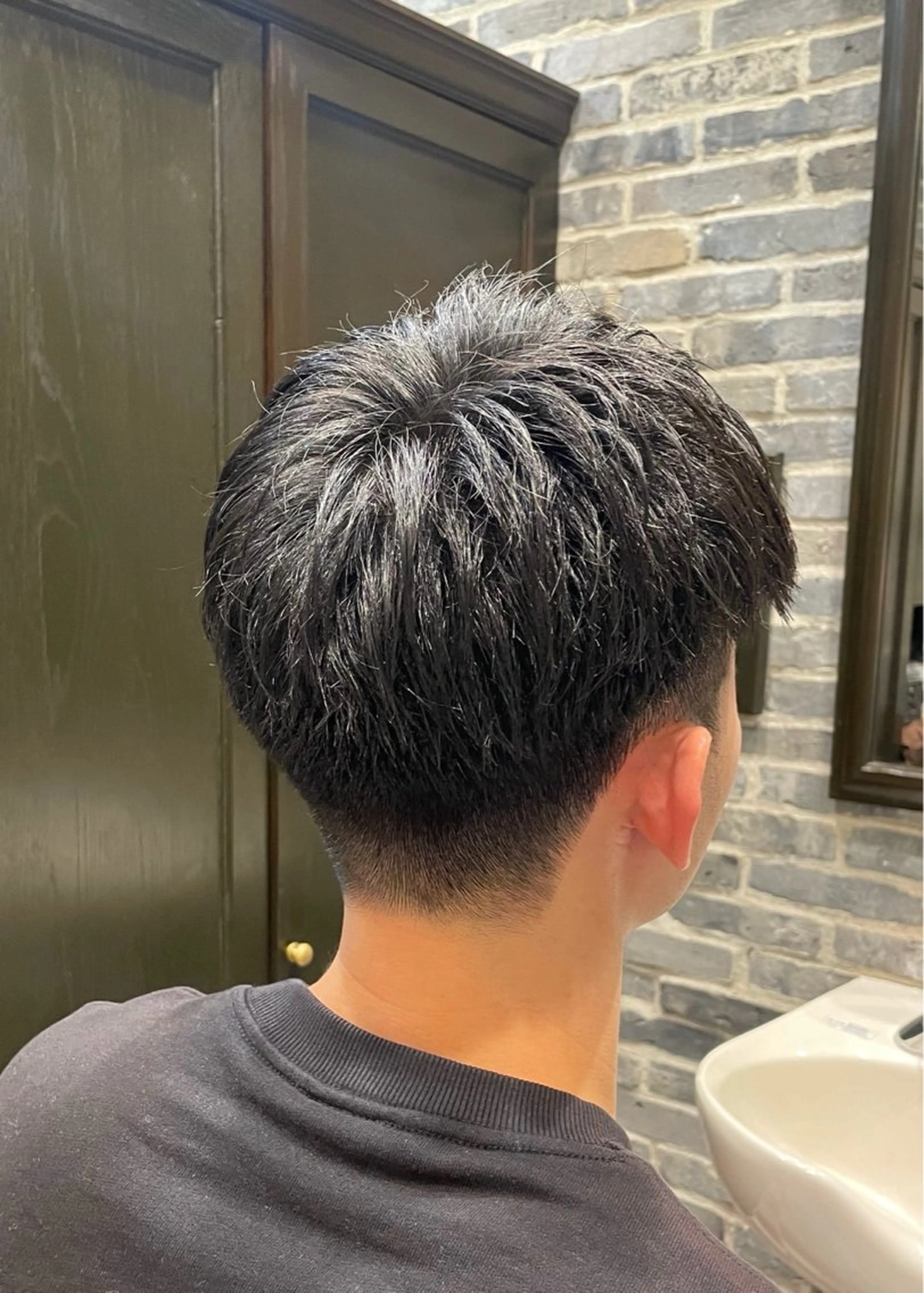 ショート メンズ blazeman barbershop 新宿店所属・カット無料 長利愛花のヘアスタイル